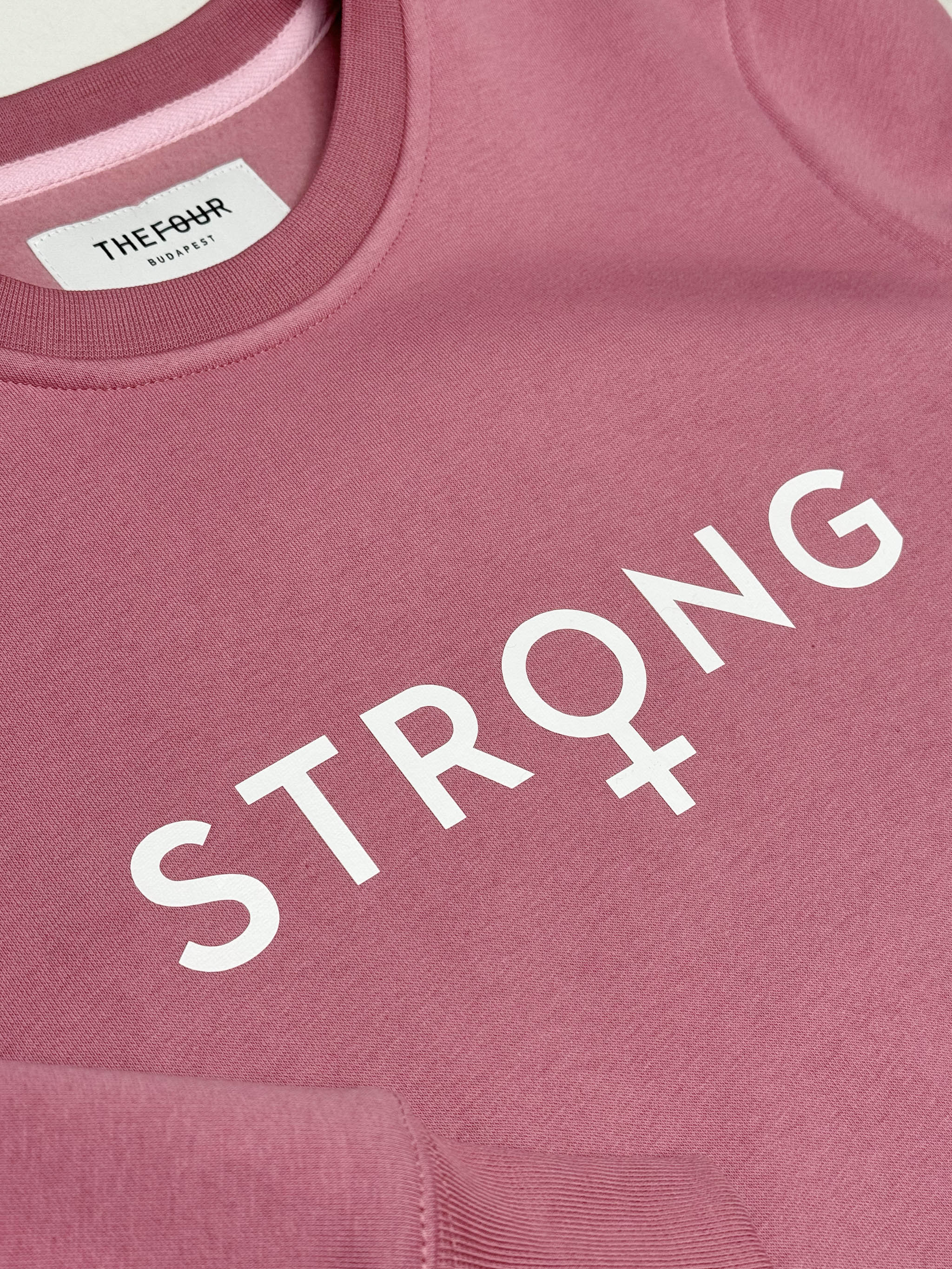 STRONG UNITE SWEATSHIRT - ROSE