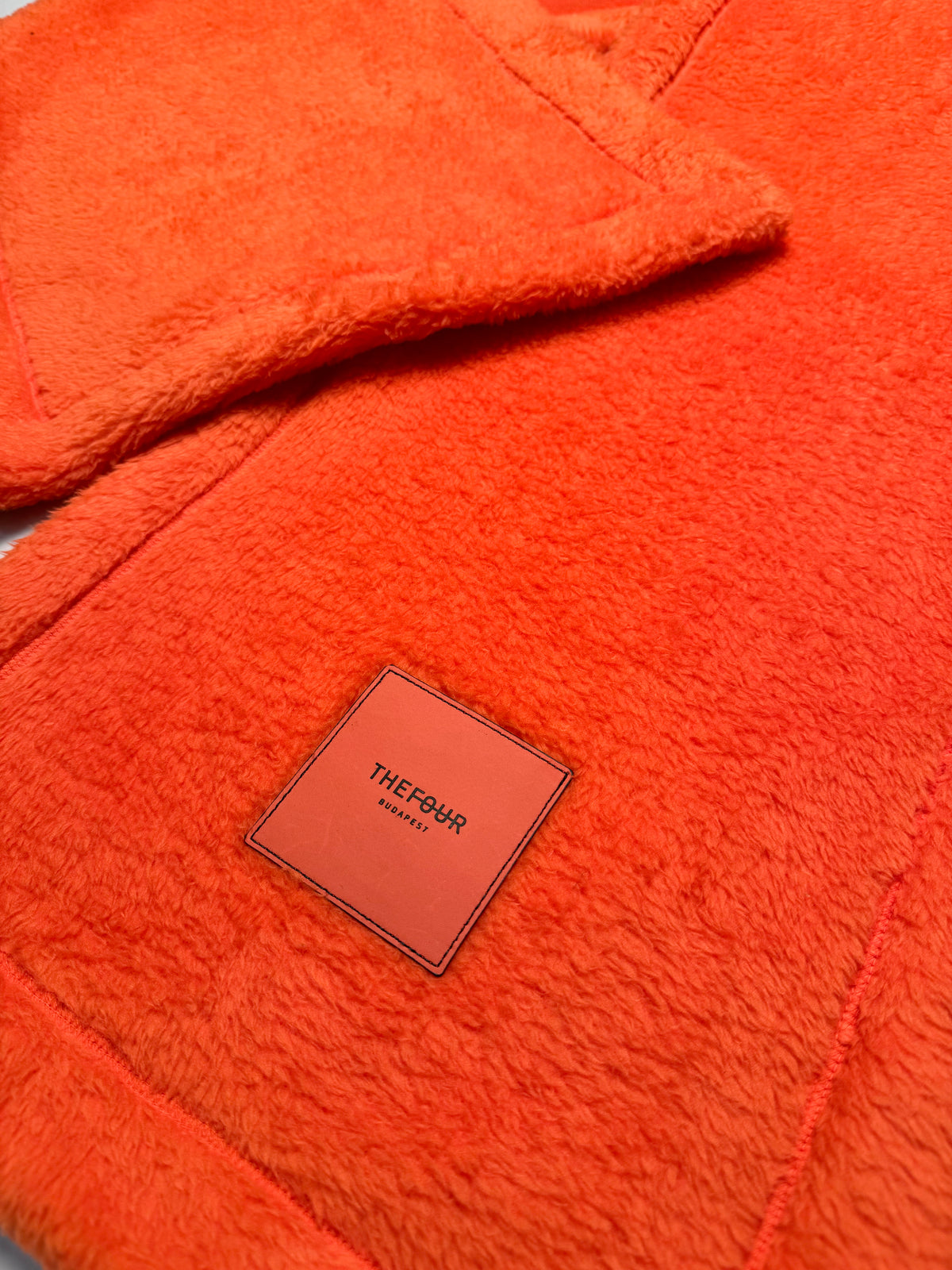 MUSHY FLEECE SCARF - THEFOUR RED