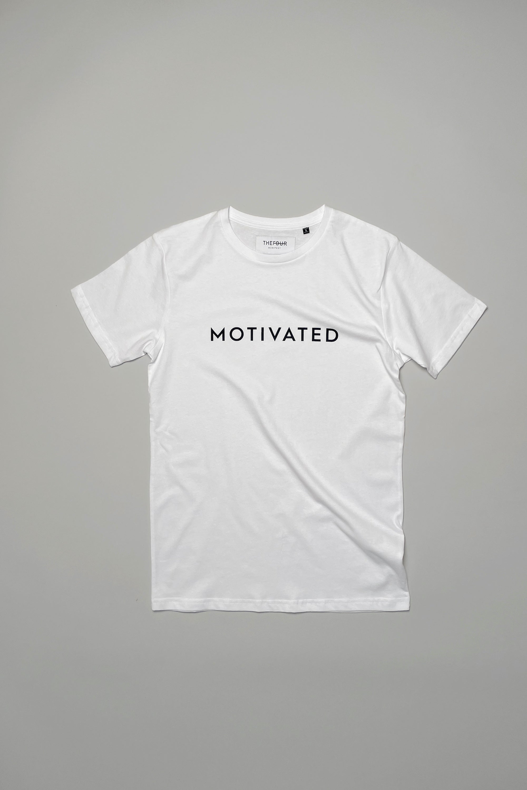 MOTIVATED BASE T-SHIRT - WHITE