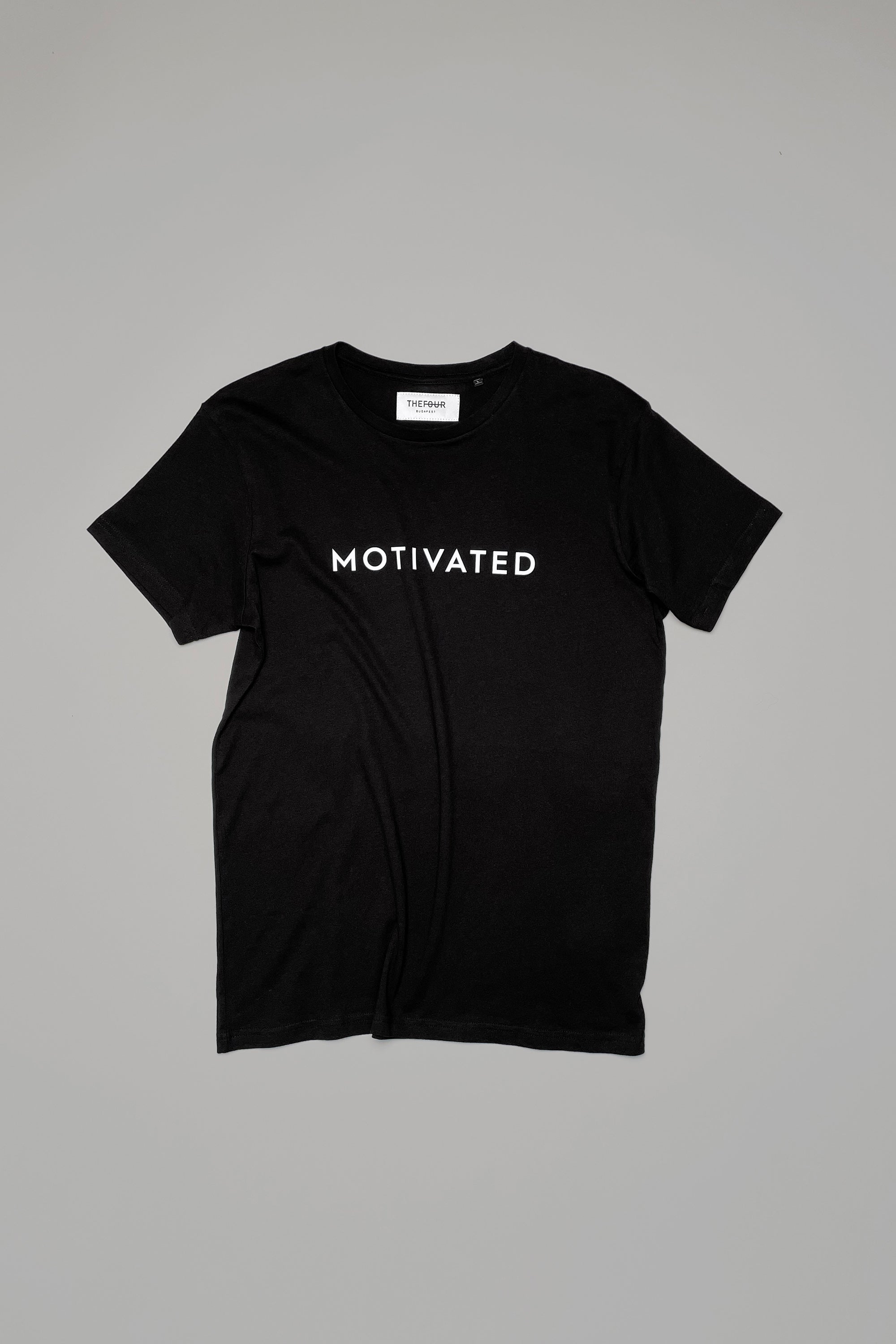 MOTIVATED BASE T-SHIRT - BLACK