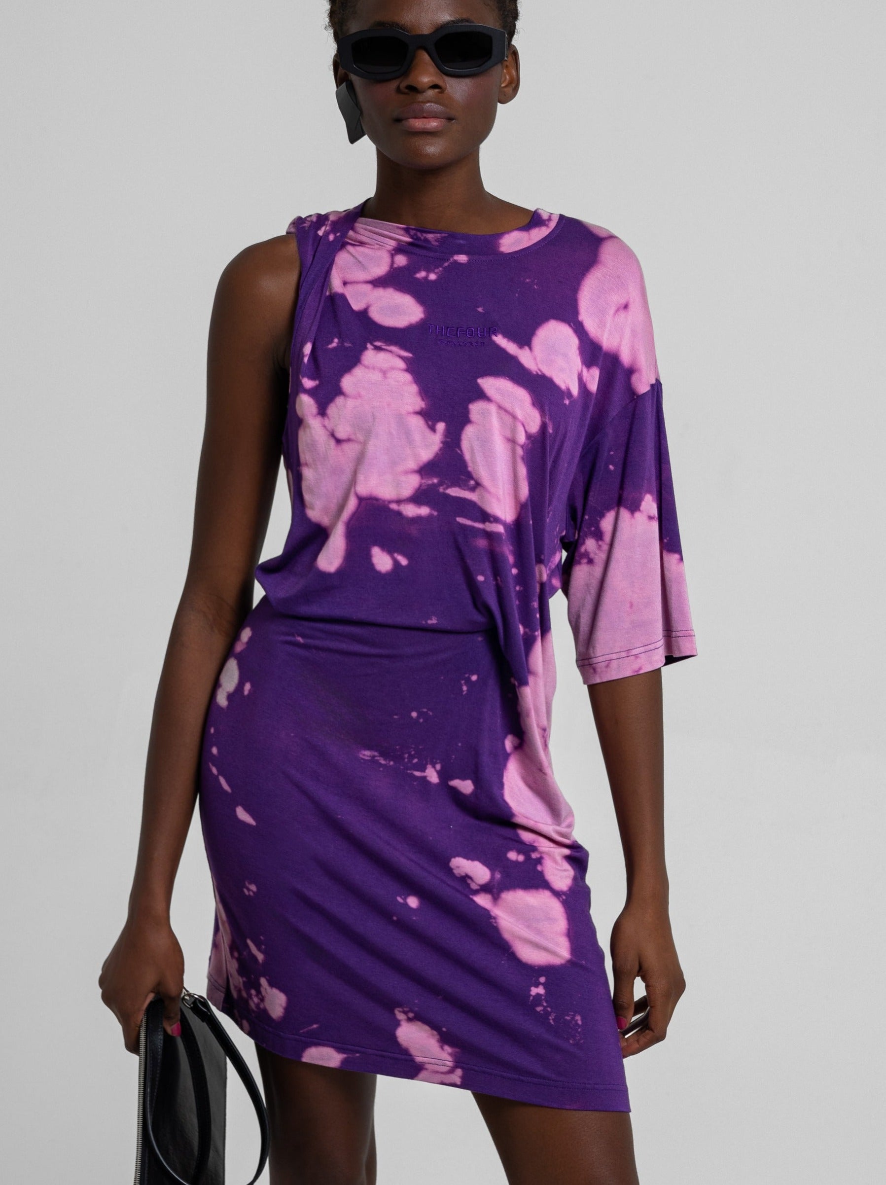 AJAR DRESS - PURPLE