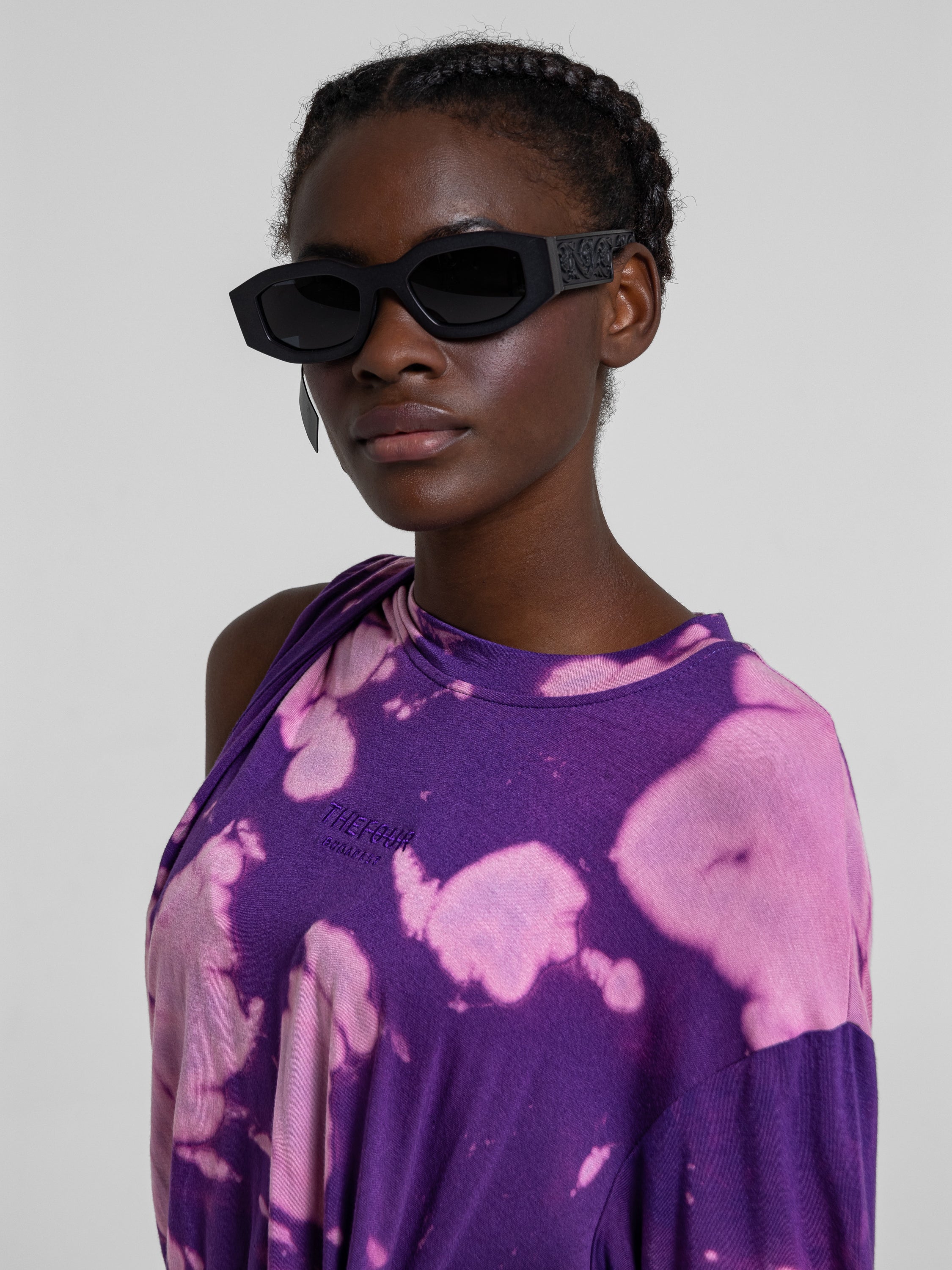 AJAR DRESS - PURPLE