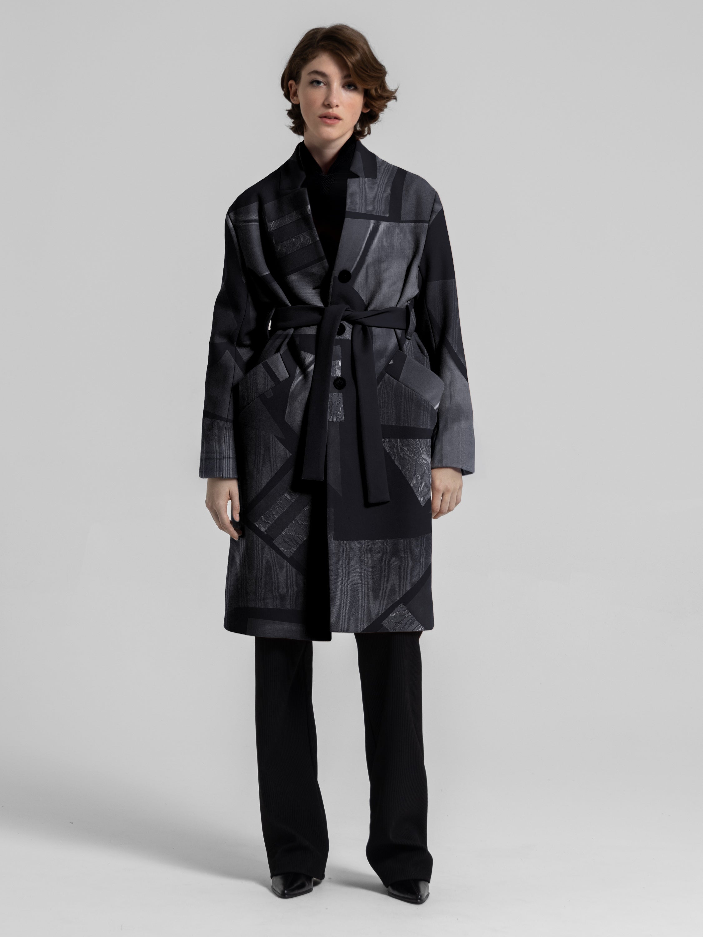 NOBLE COAT - REP BLACK