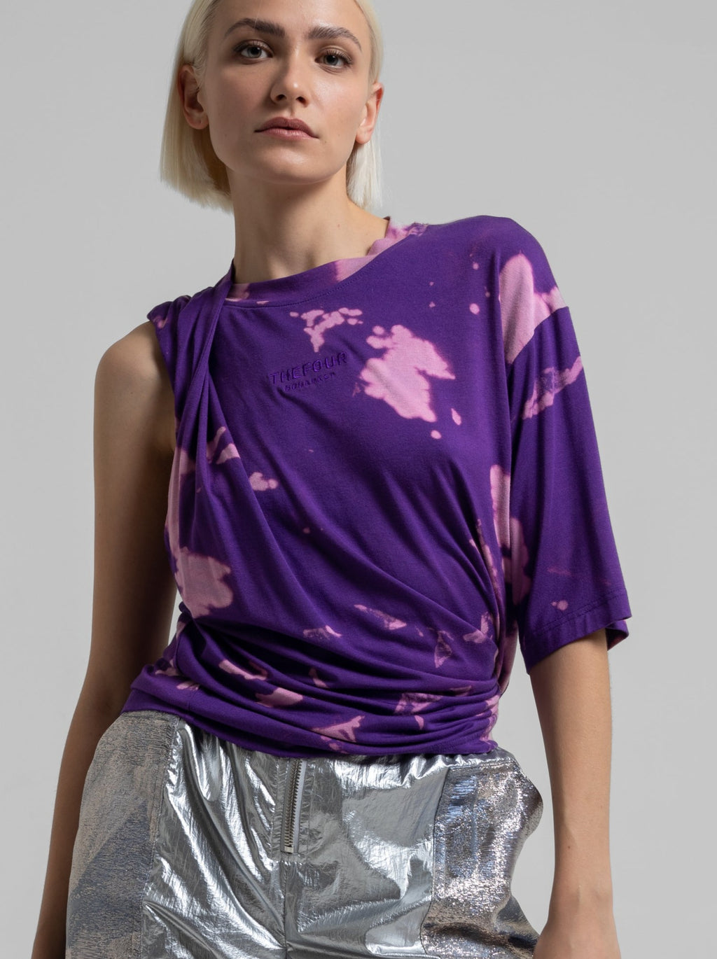 AJAR TOP - PURPLE