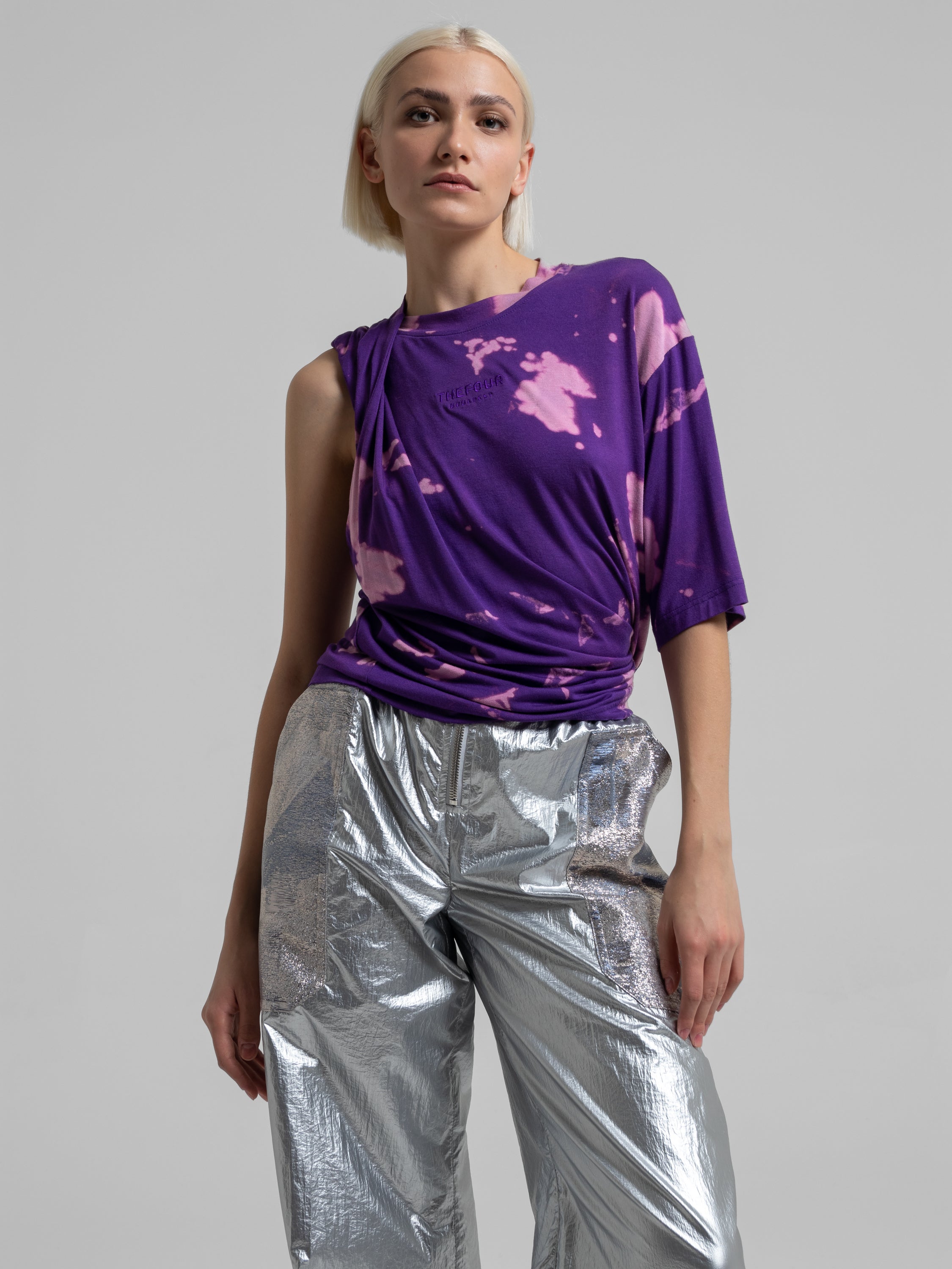 AJAR TOP - PURPLE