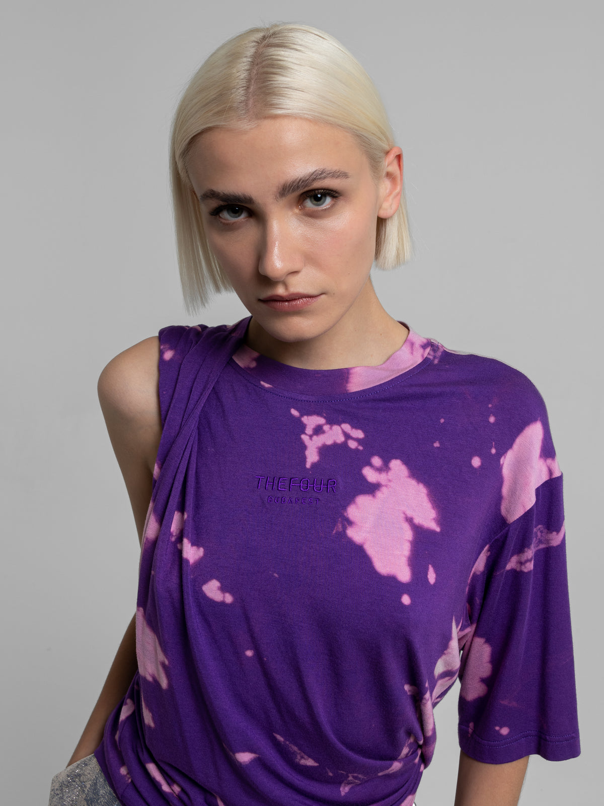 AJAR TOP - PURPLE