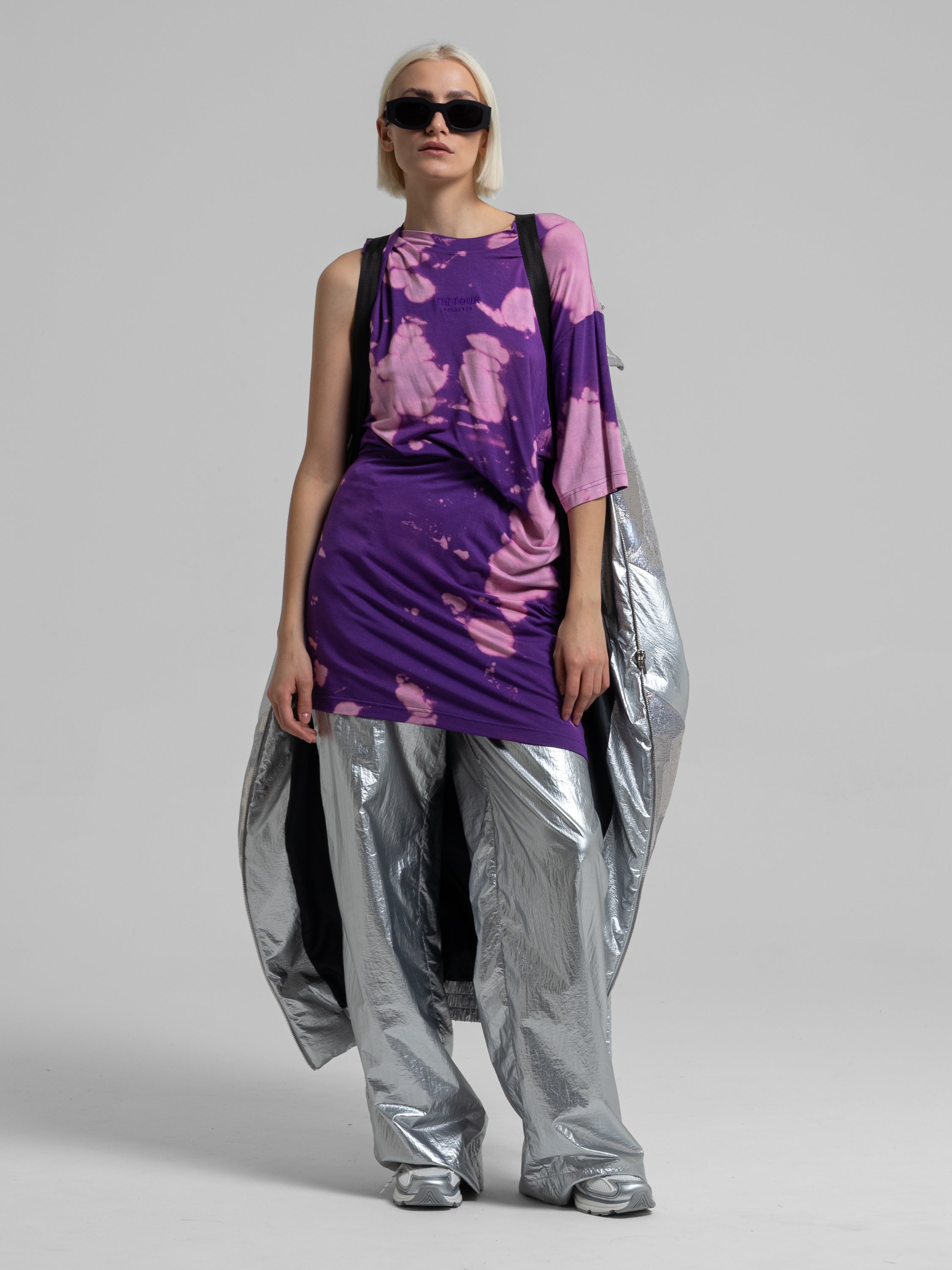 AJAR DRESS - PURPLE