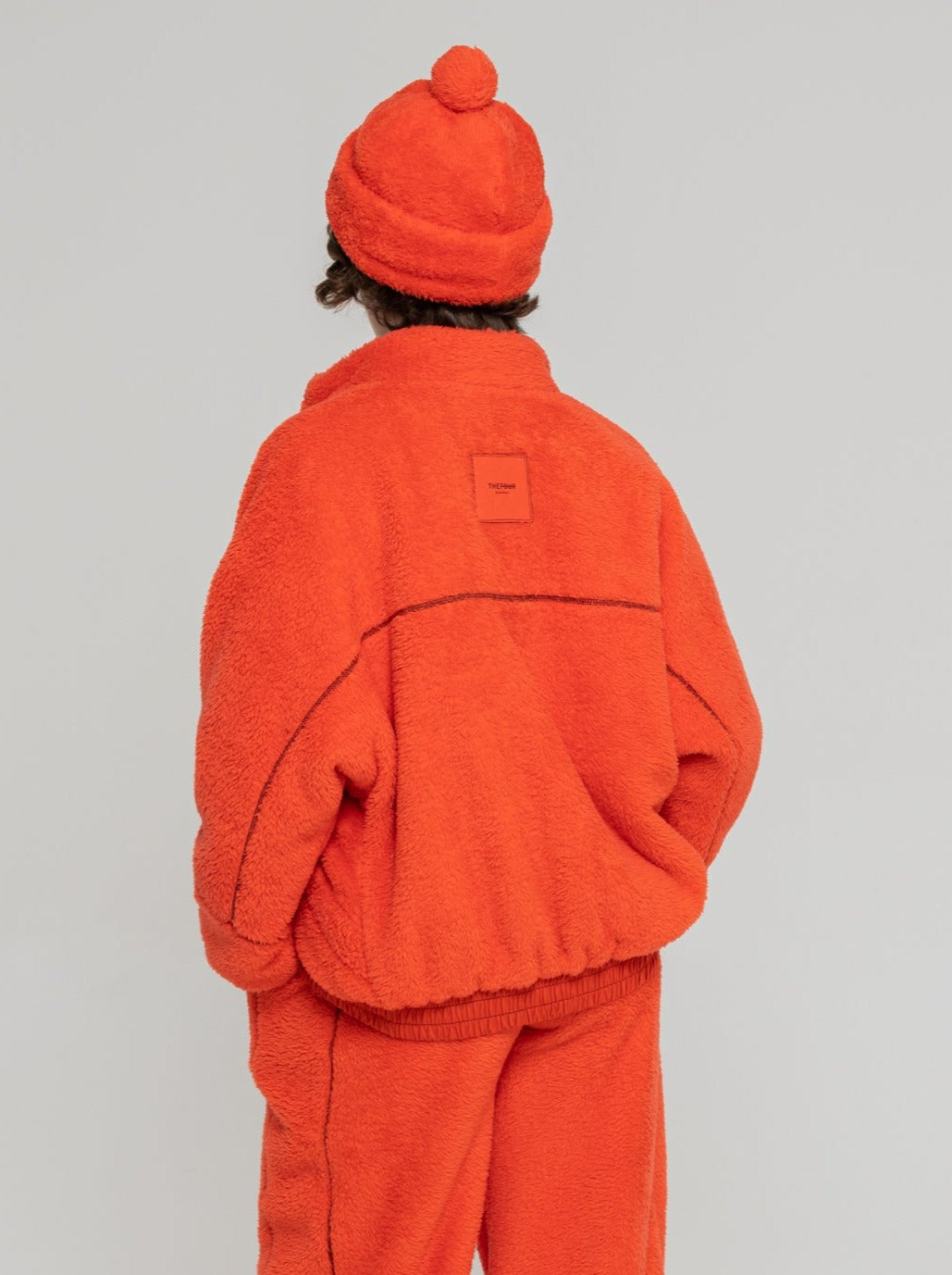 MUSHY POM HAT - THEFOUR RED