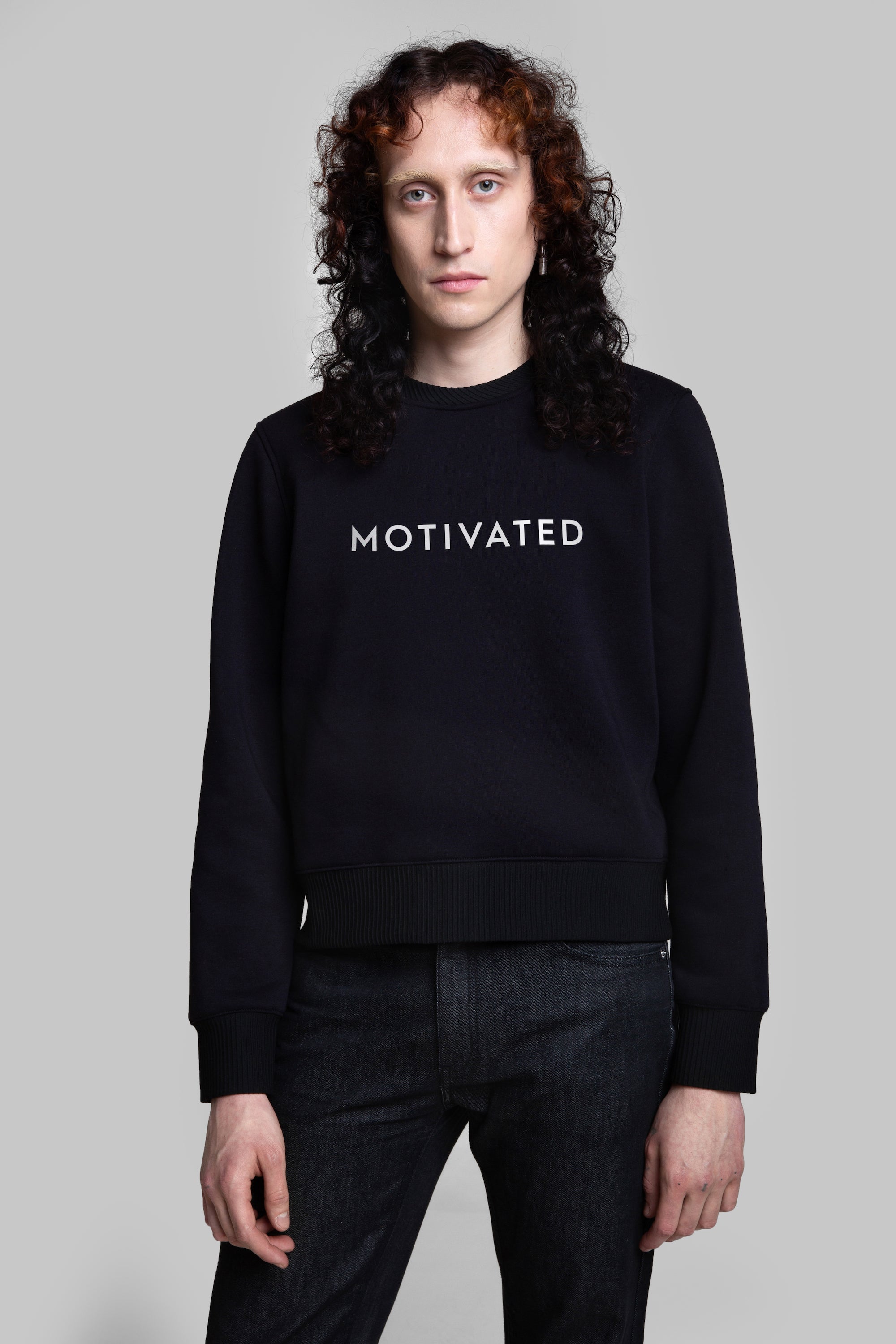 MOTIVATED UNITE SWEATSHIRT - BLACK