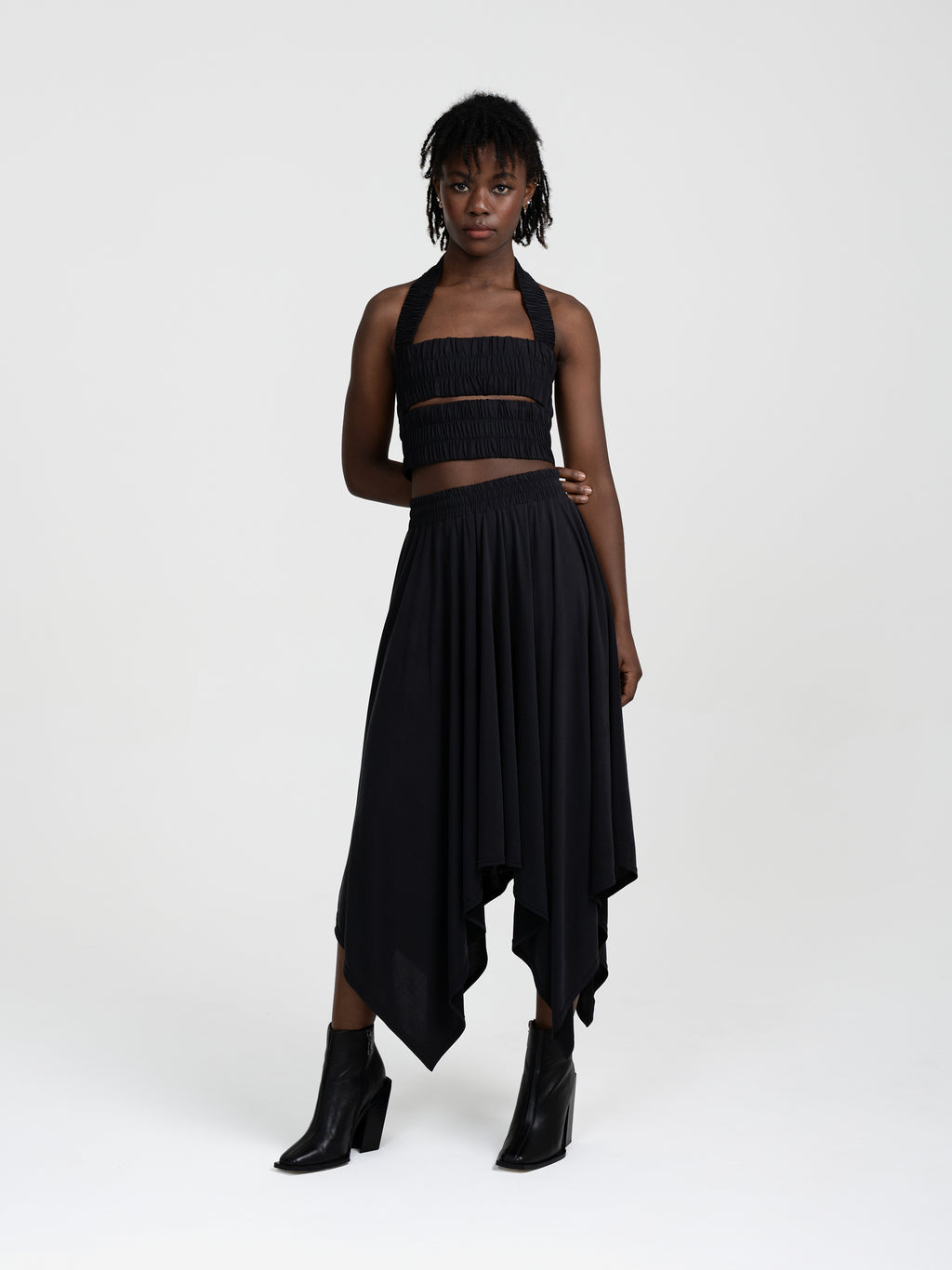 FLO SKIRT - ANTHRACITE