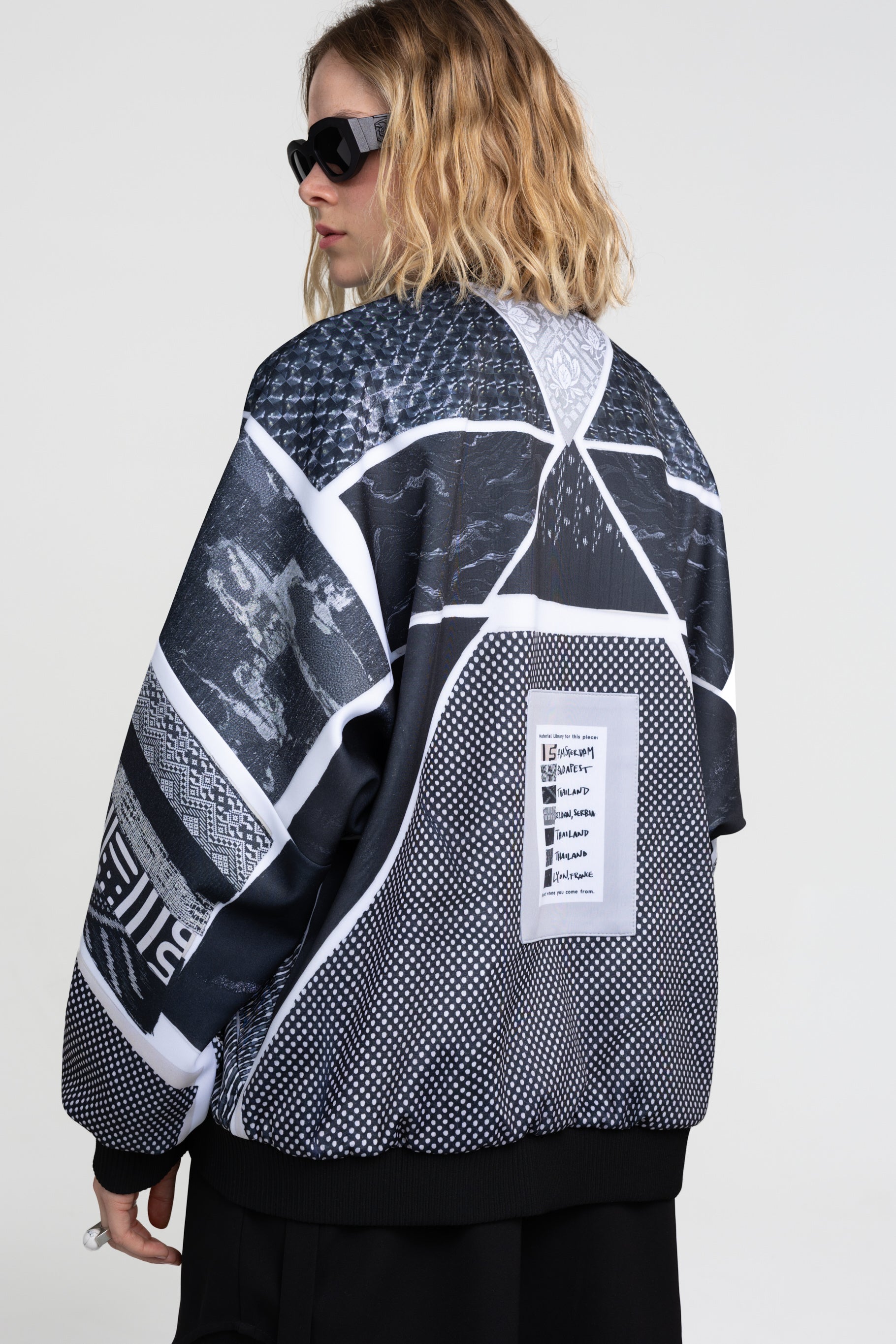 REP ALFA JACKET - BLACK + WHITE