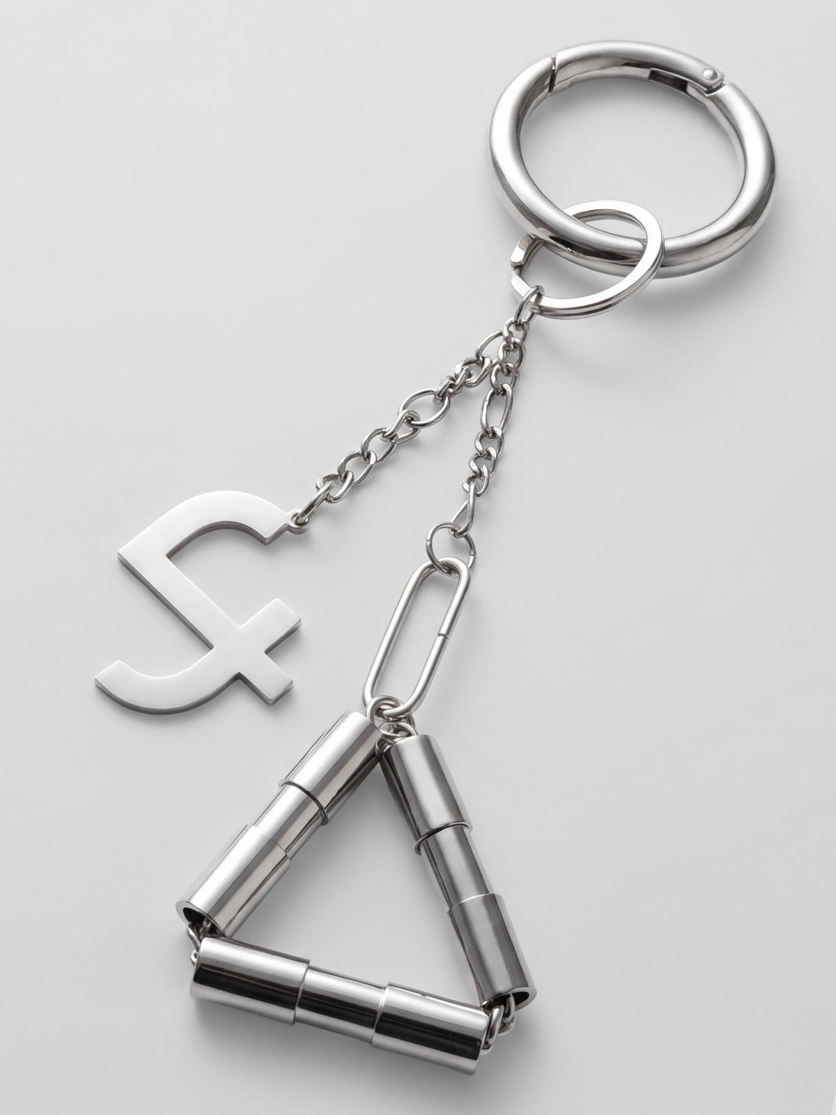 BAG CHARM - TRIANGLE & SIGN