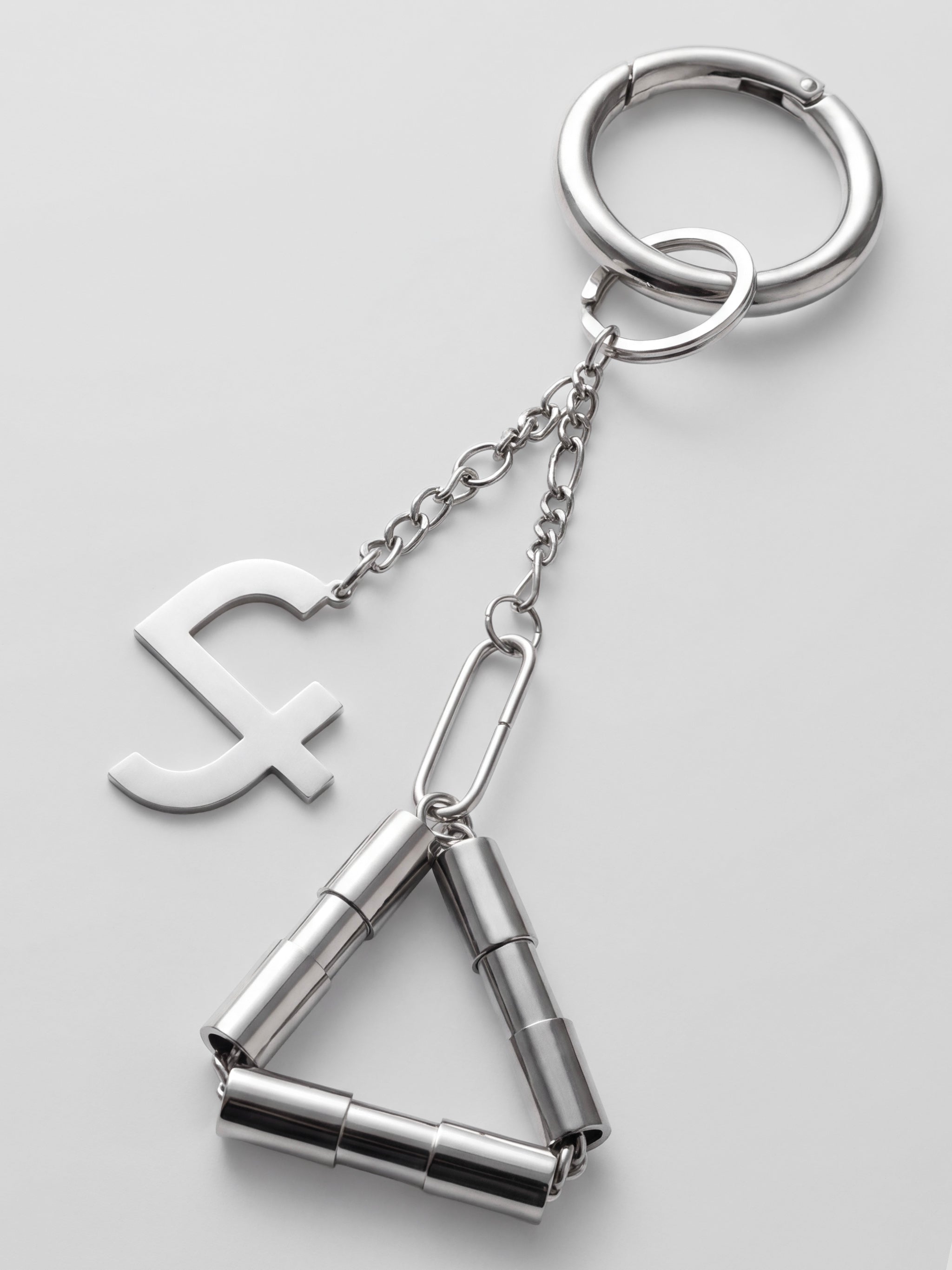 BAG CHARM - TRIANGLE & SIGN