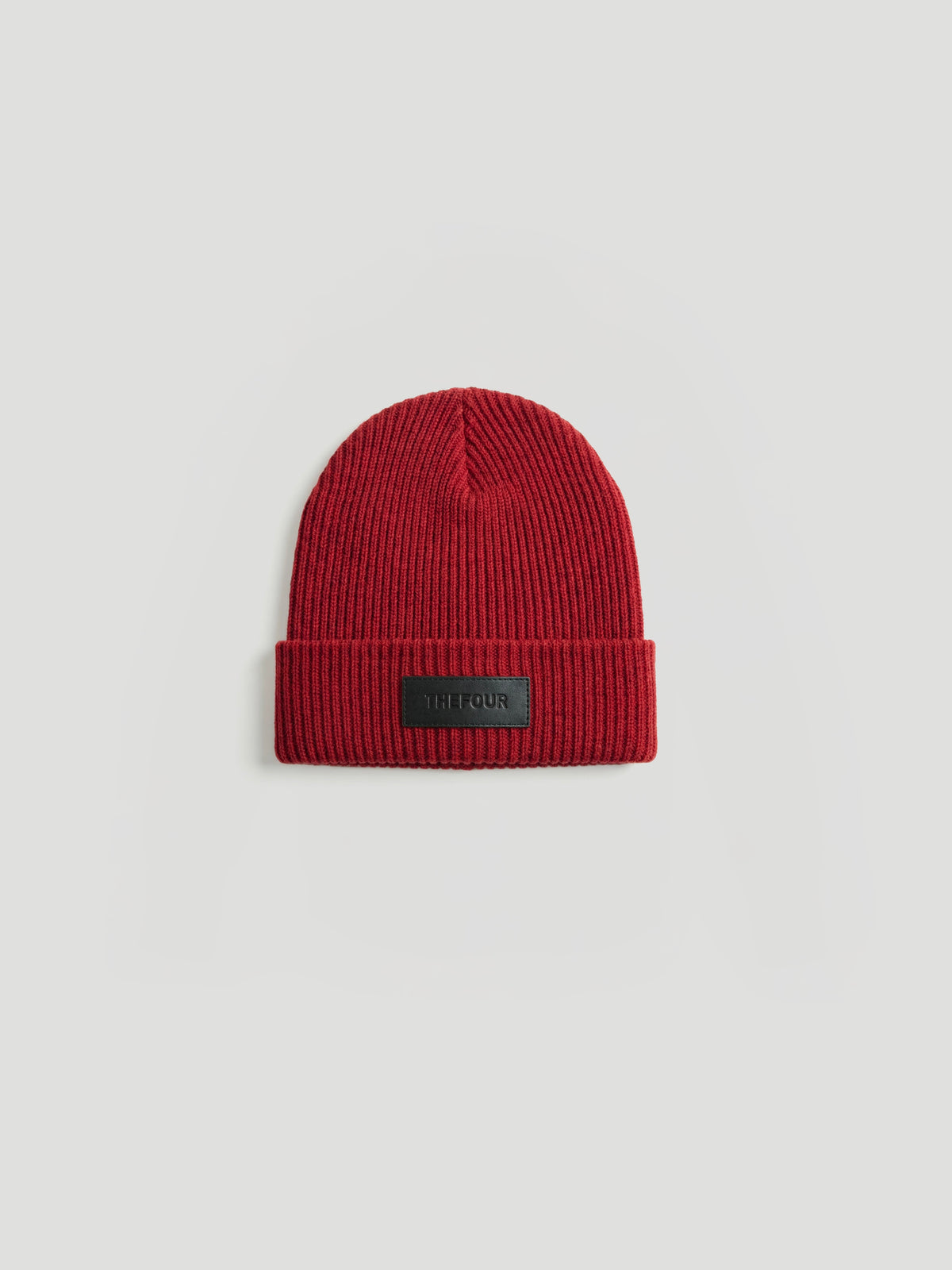 BASE BEANIE - FIREBRICK BLACK