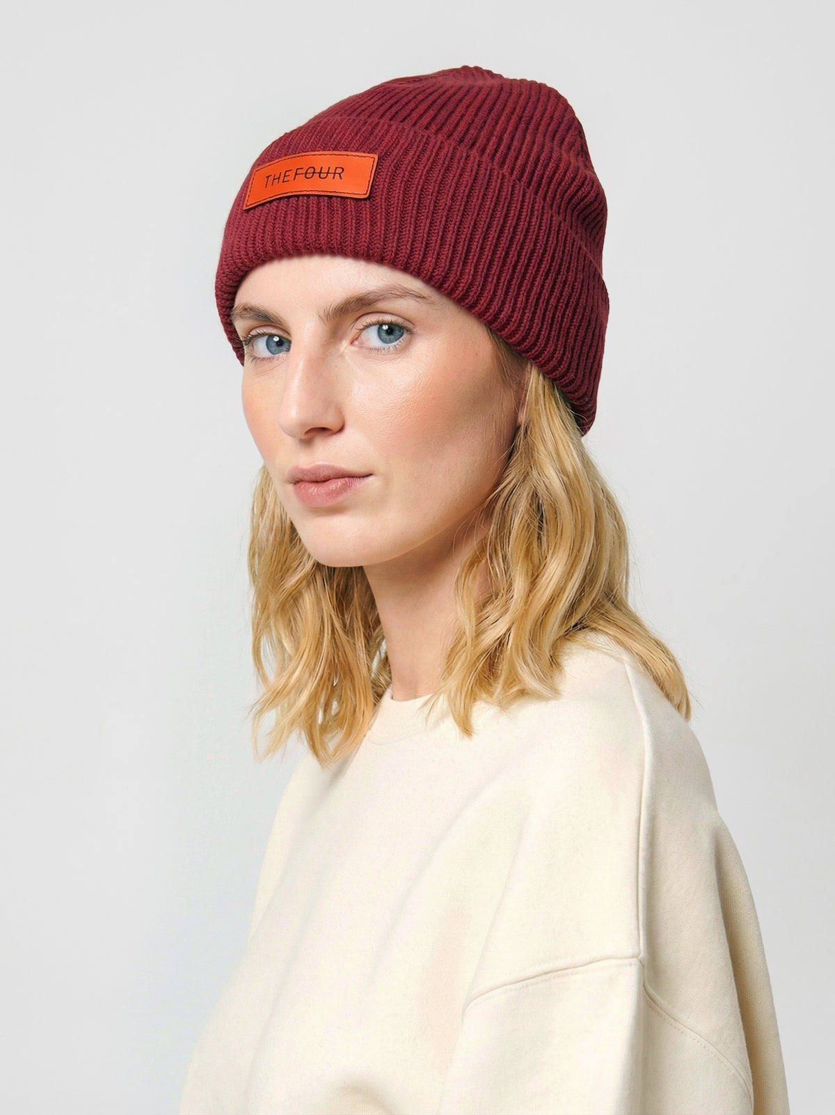 BASE BEANIE - FIREBRICK ORANGE