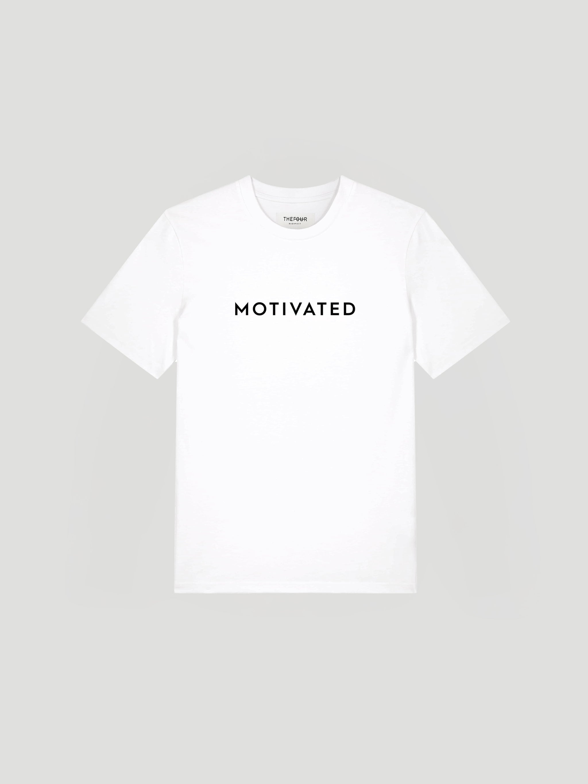 MOTIVATED BASE T-SHIRT - WHITE