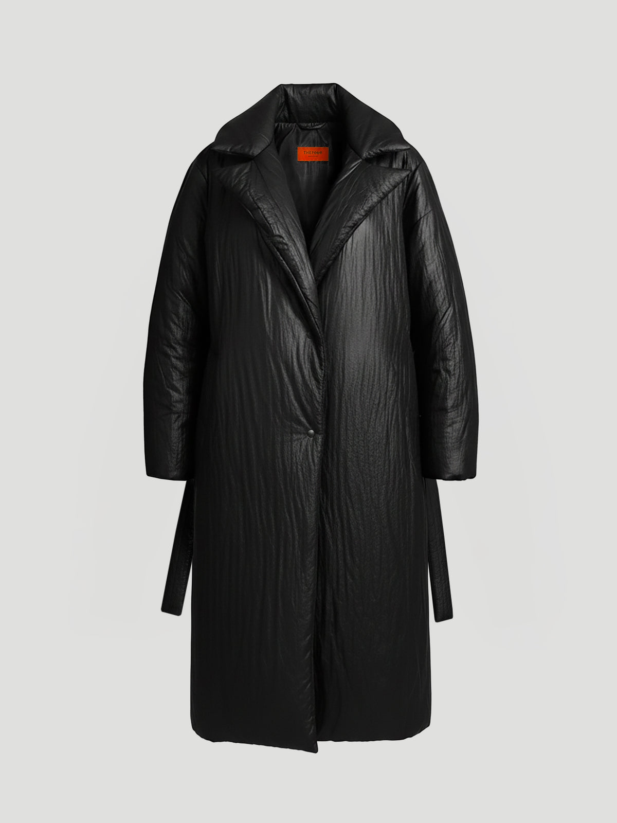 GALE PUFFER COAT - BLACK
