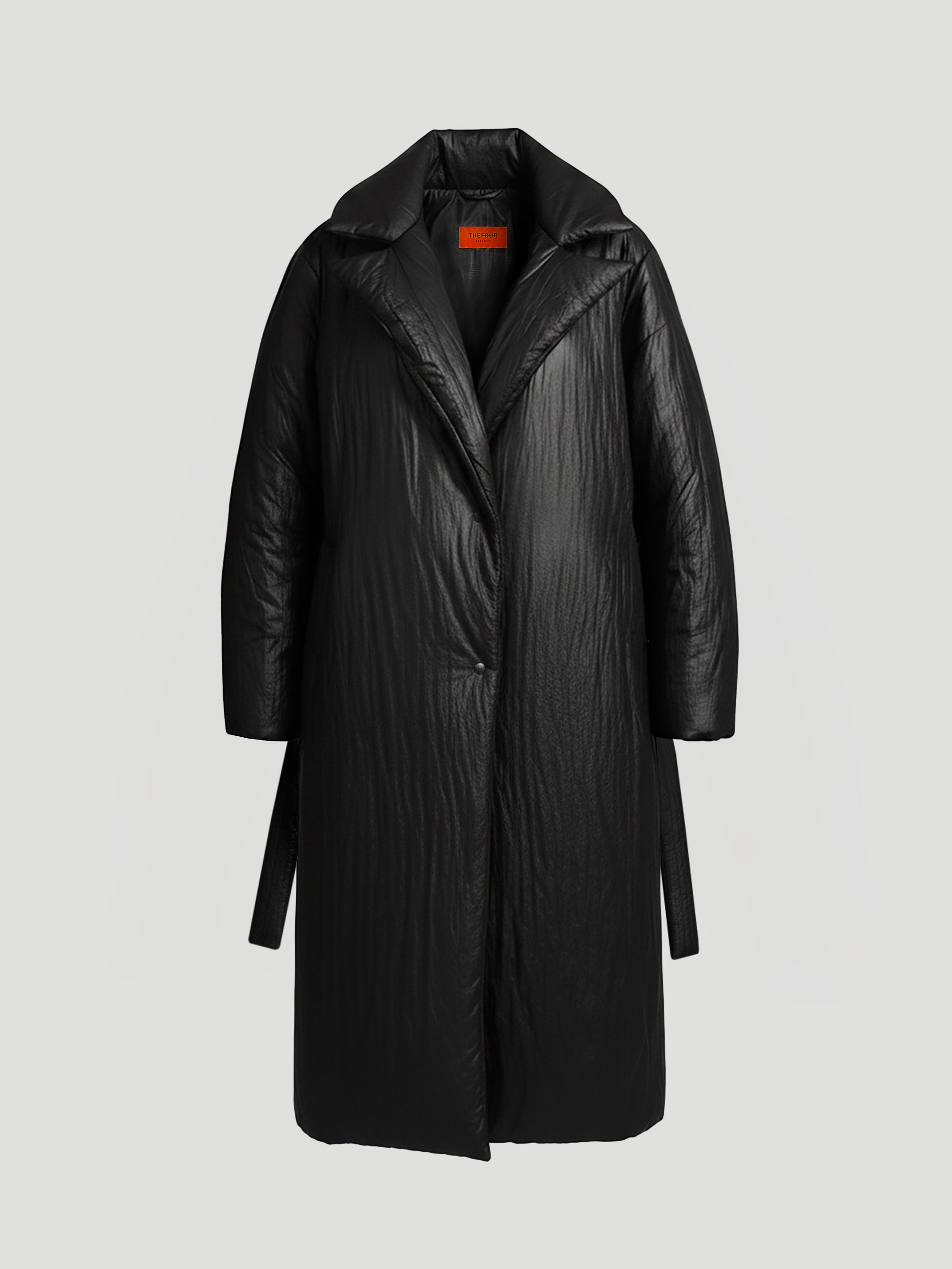 GALE PUFFER COAT - BLACK