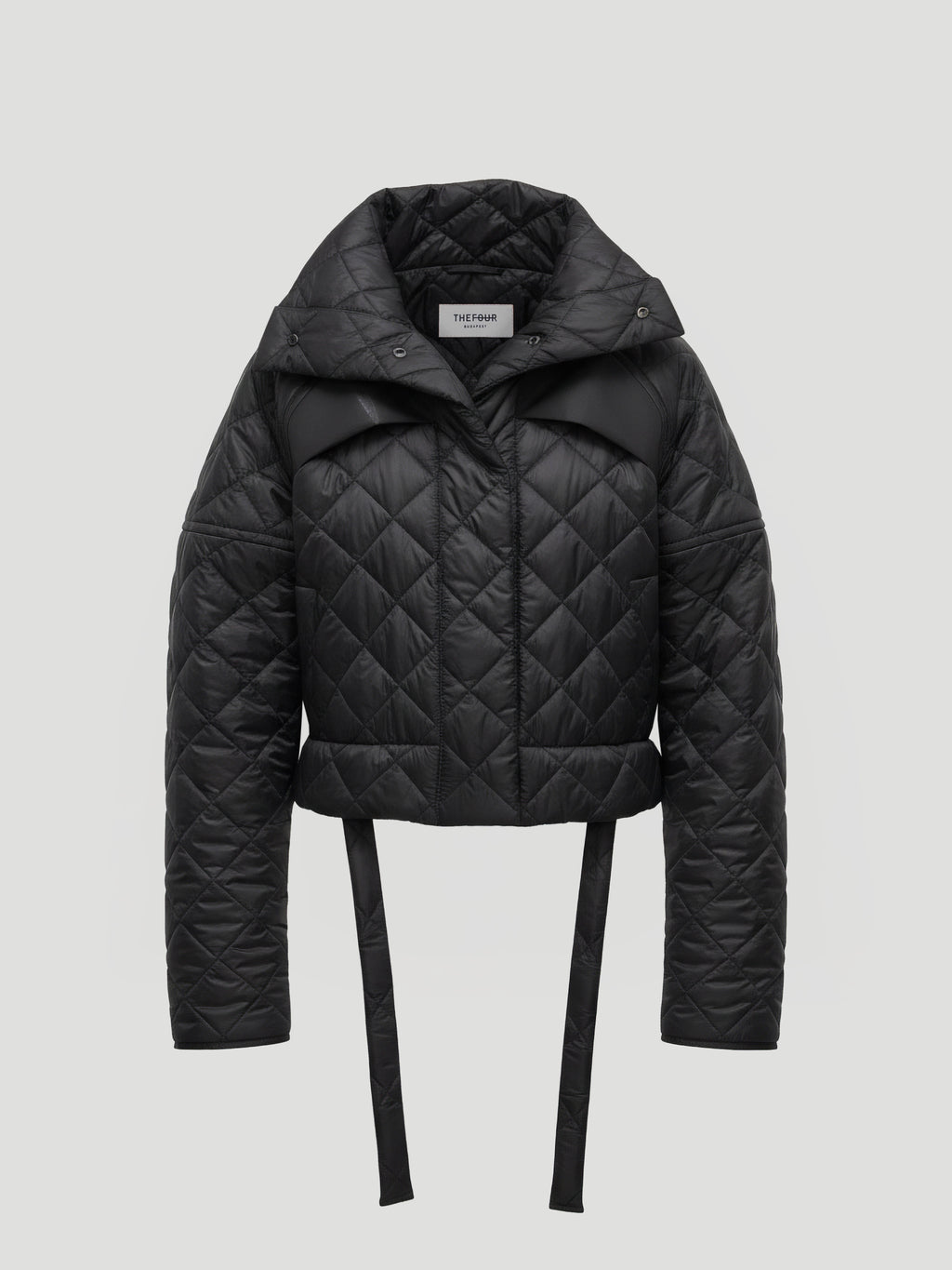 GIRA QUILTED JACKET - BLACK