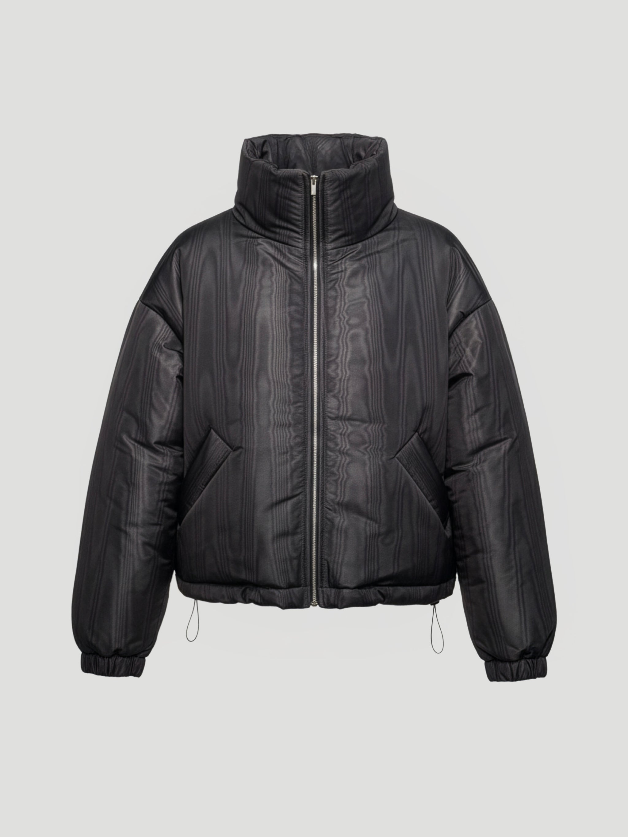 LOWA PUFFER JACKET - BLACK MOIRE