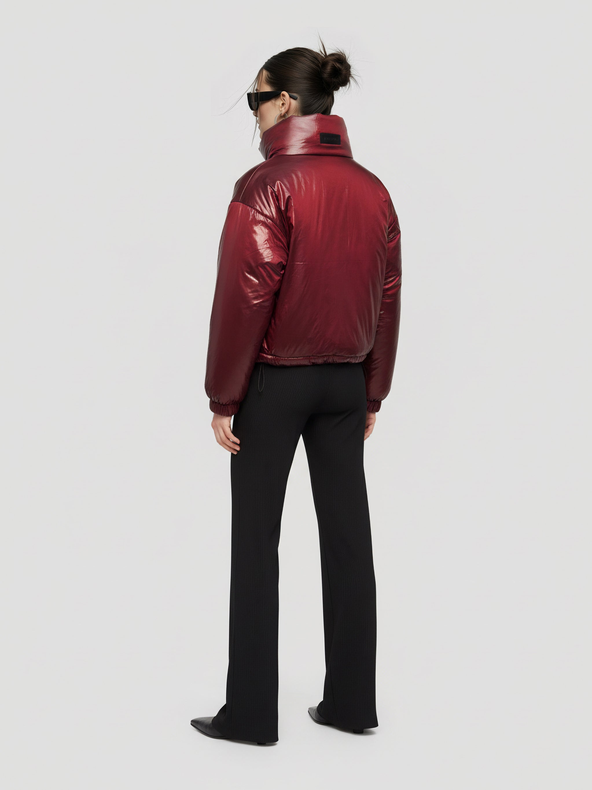 LOWA PUFFER JACKET - BURGUNDY