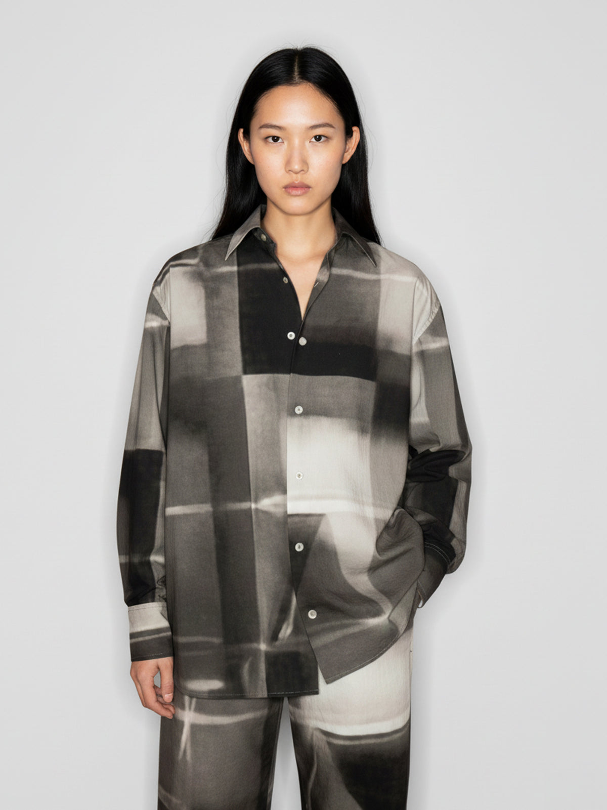 OONA SHIRT - SHADOW PRINT