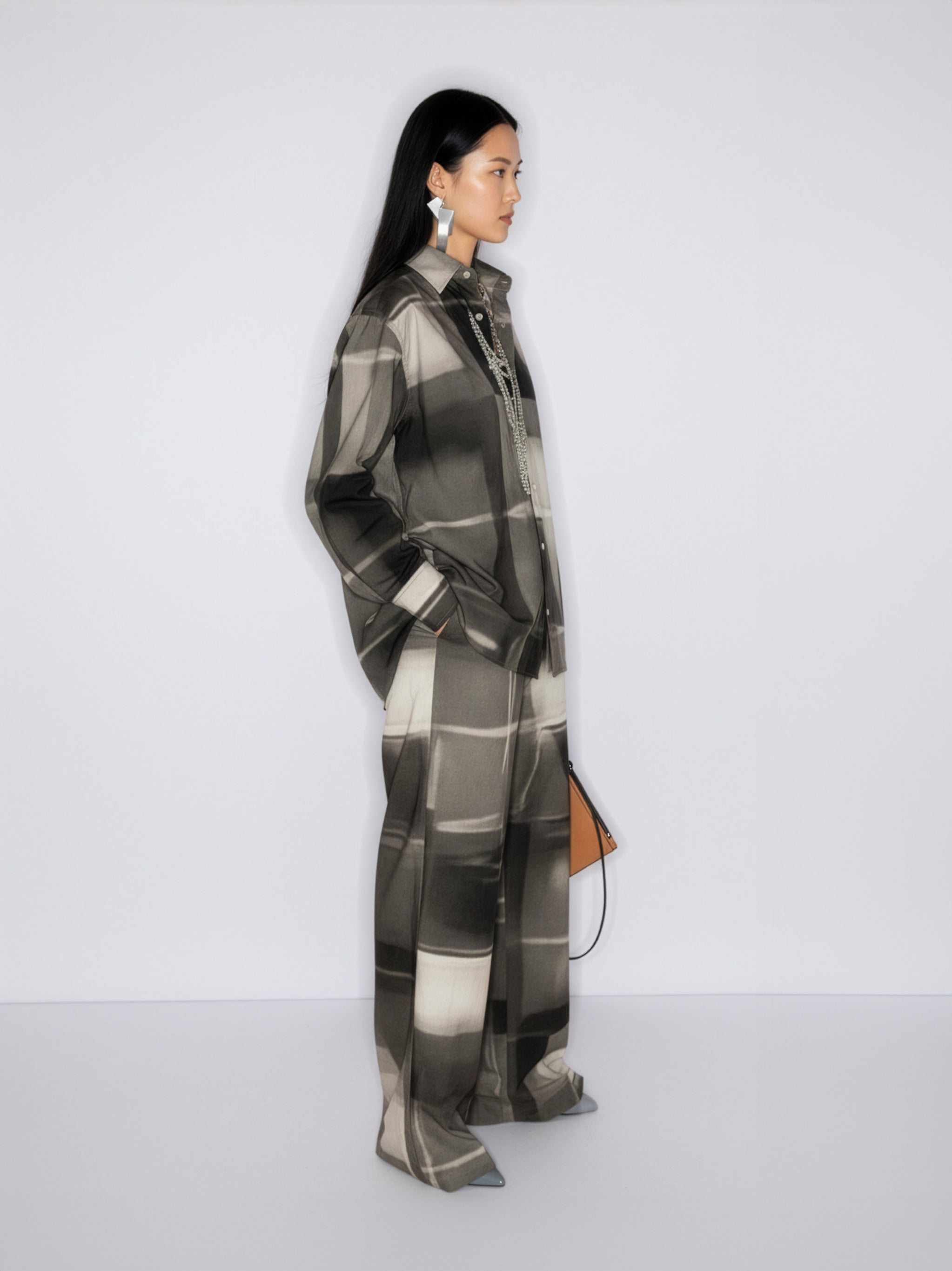 OONA SHIRT - SHADOW PRINT