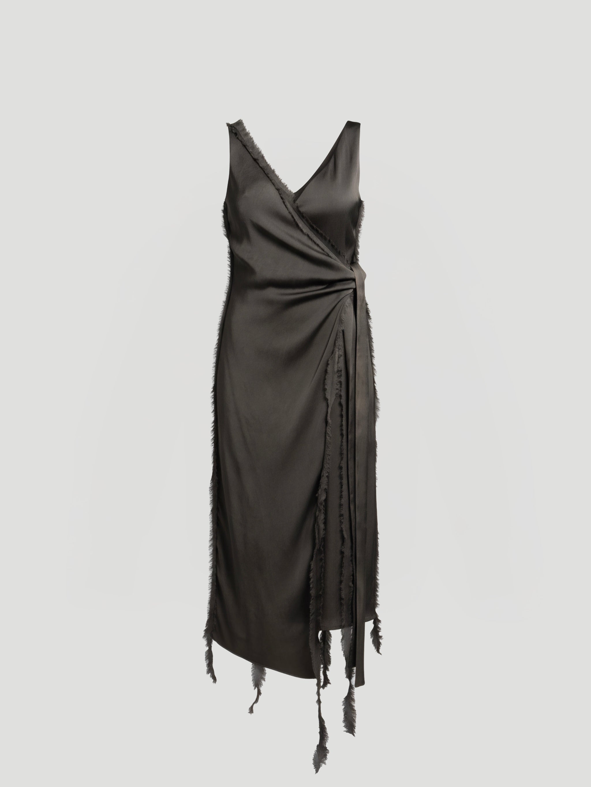 SIDRON DRESS - DARK GREEN