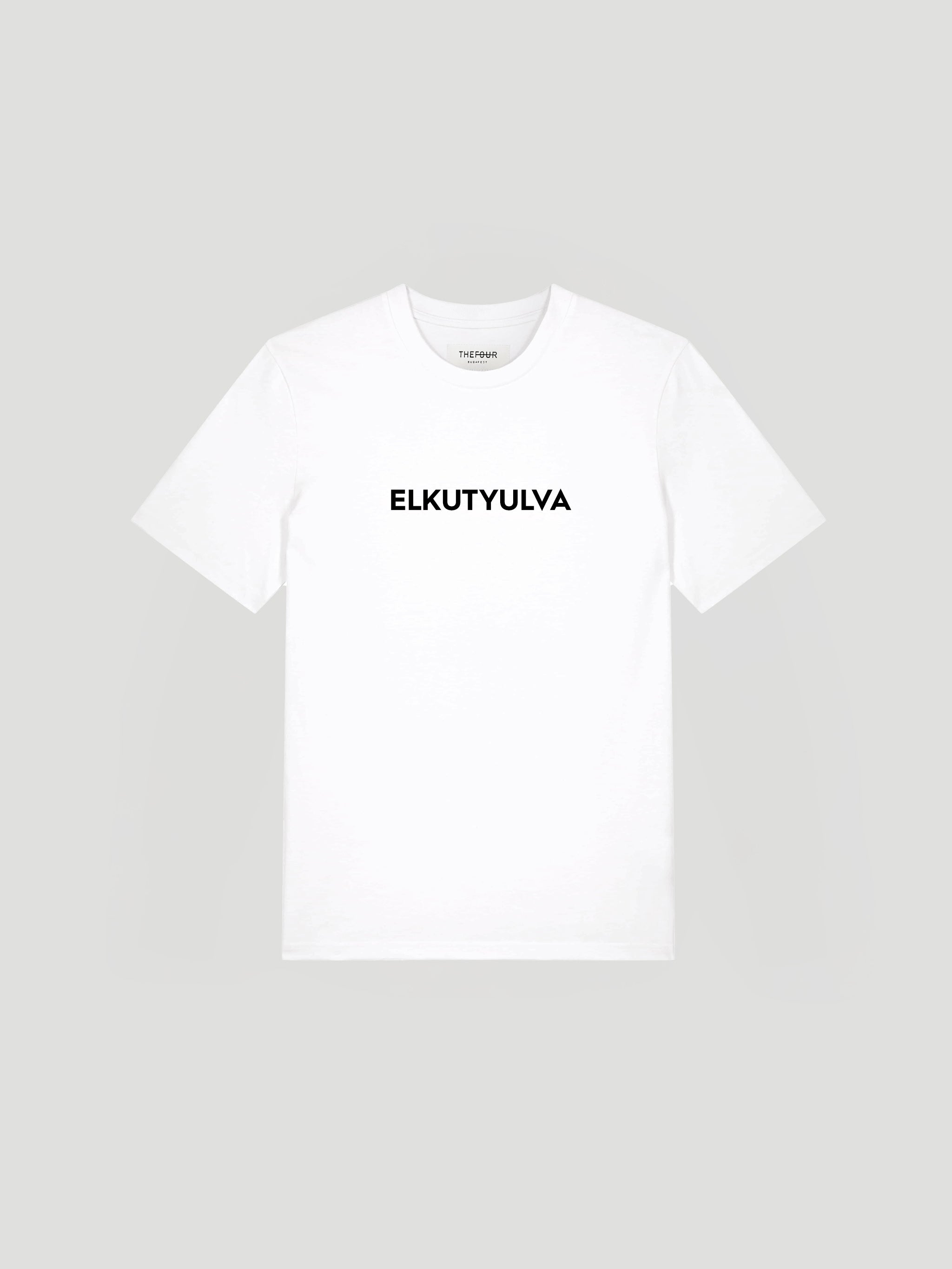 ELKUTYULVA BASE T-SHIRT - WHITE