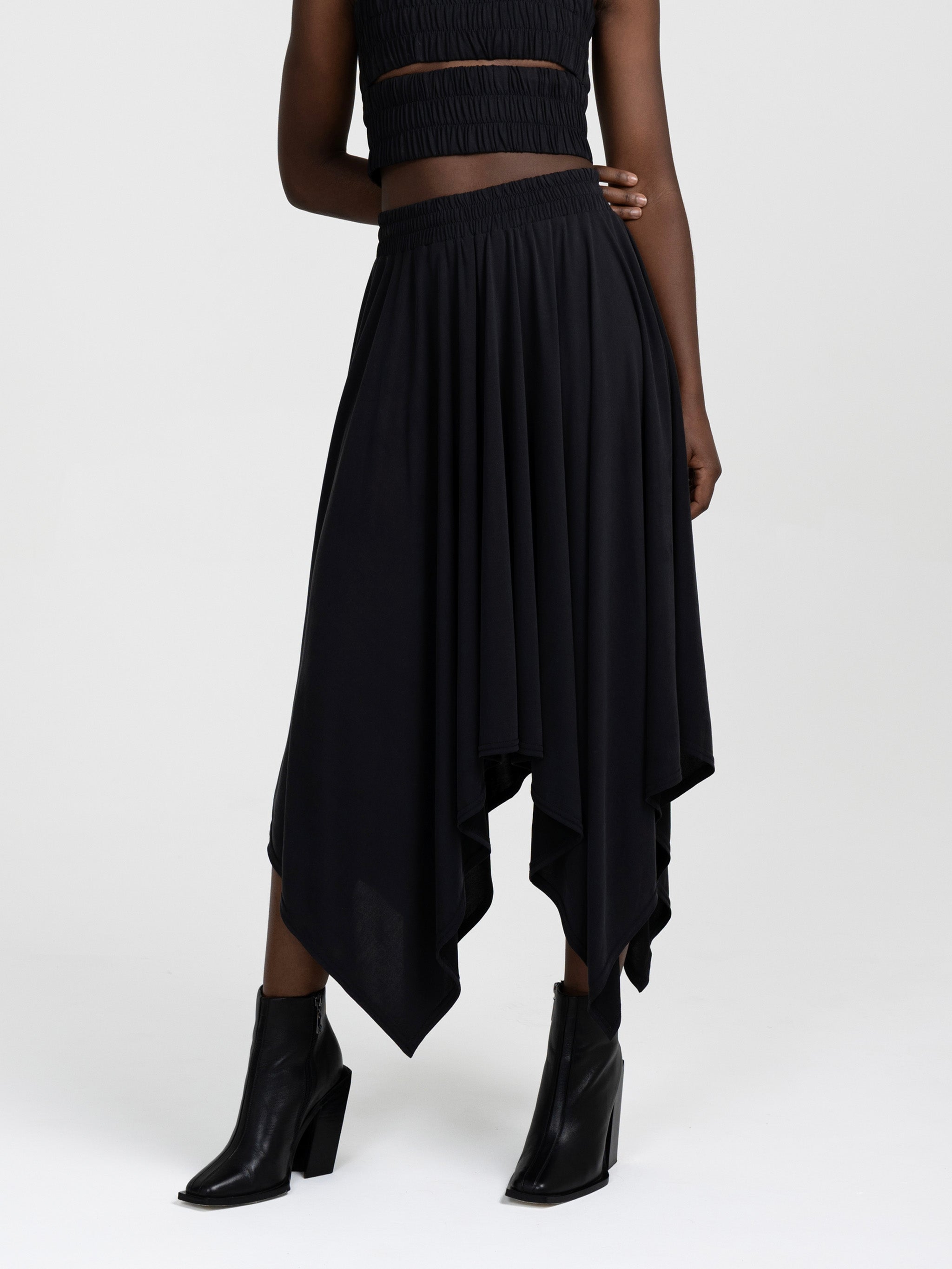 FLO SKIRT - ANTHRACITE