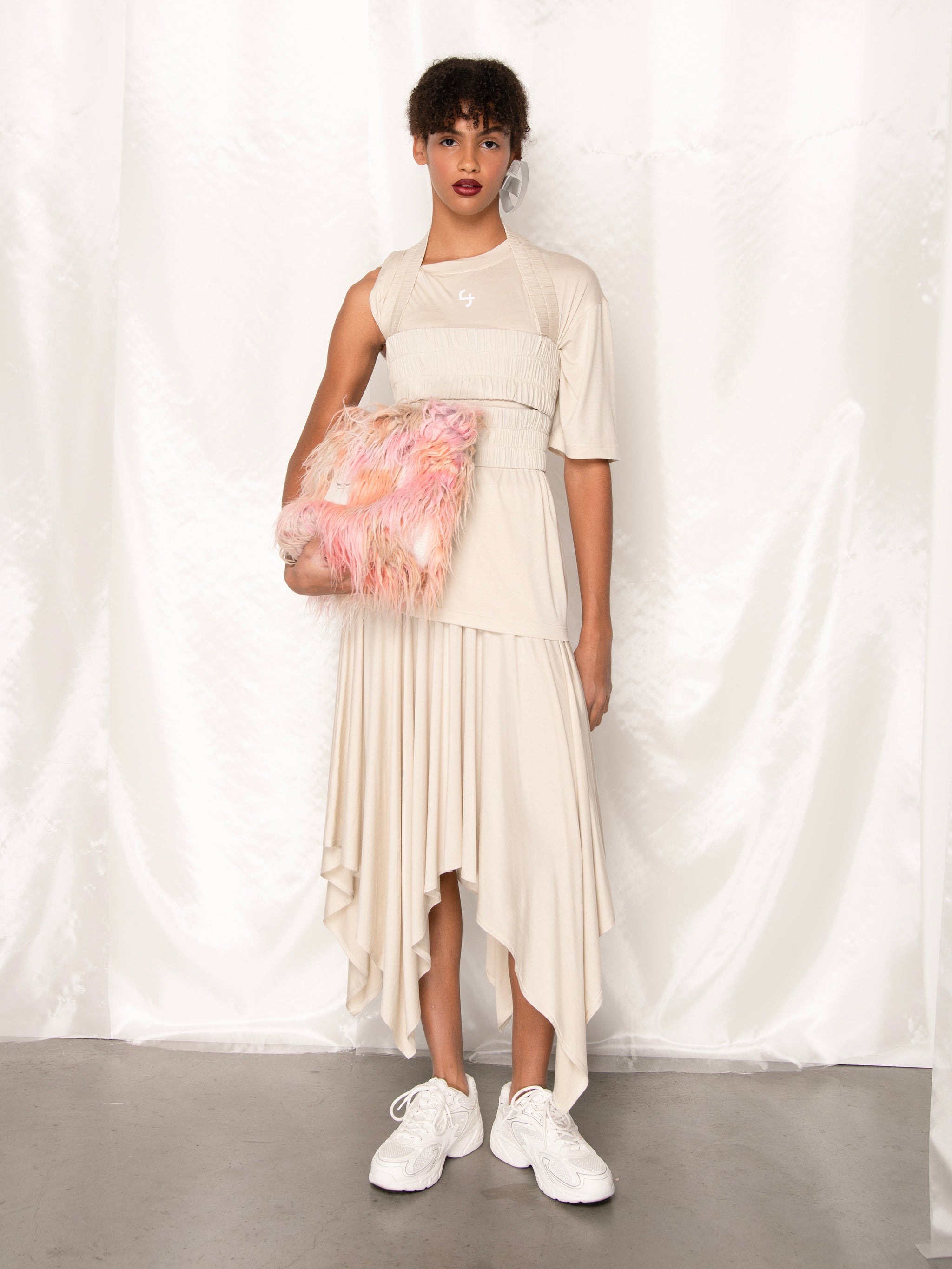 FLO SKIRT - BEIGE