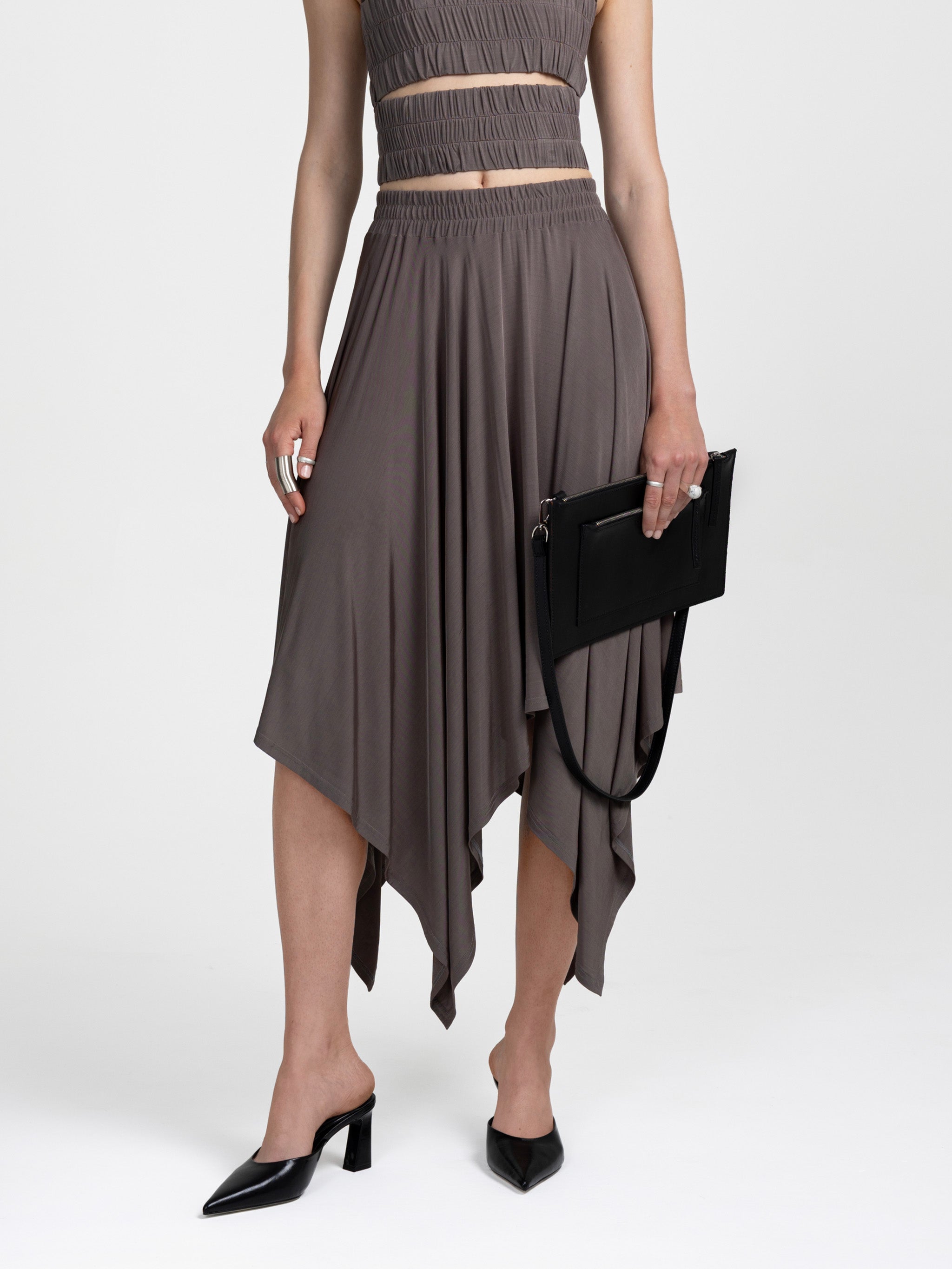 FLO SKIRT - TAUPE