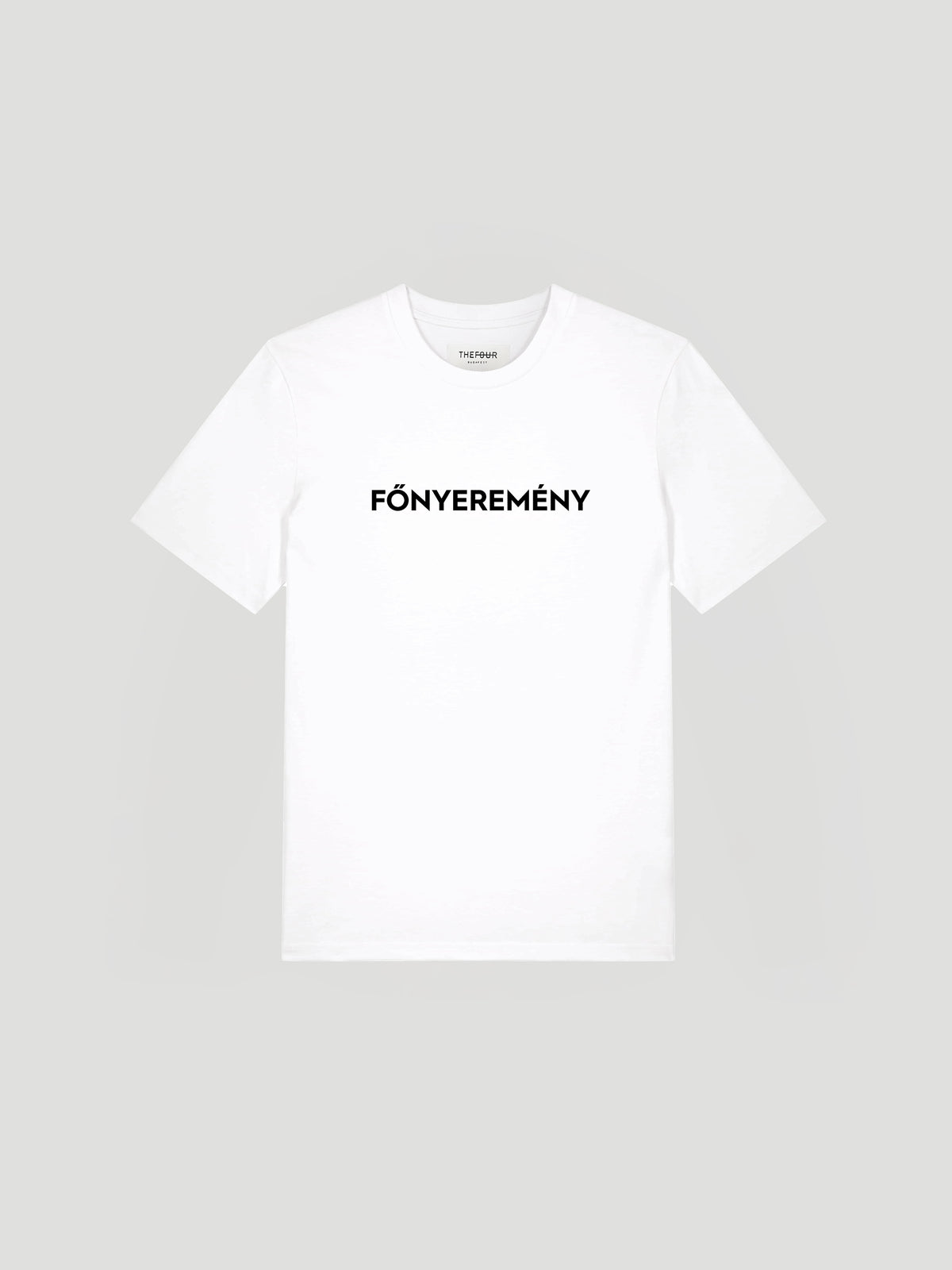FŐNYEREMÉNY BASE T-SHIRT - WHITE