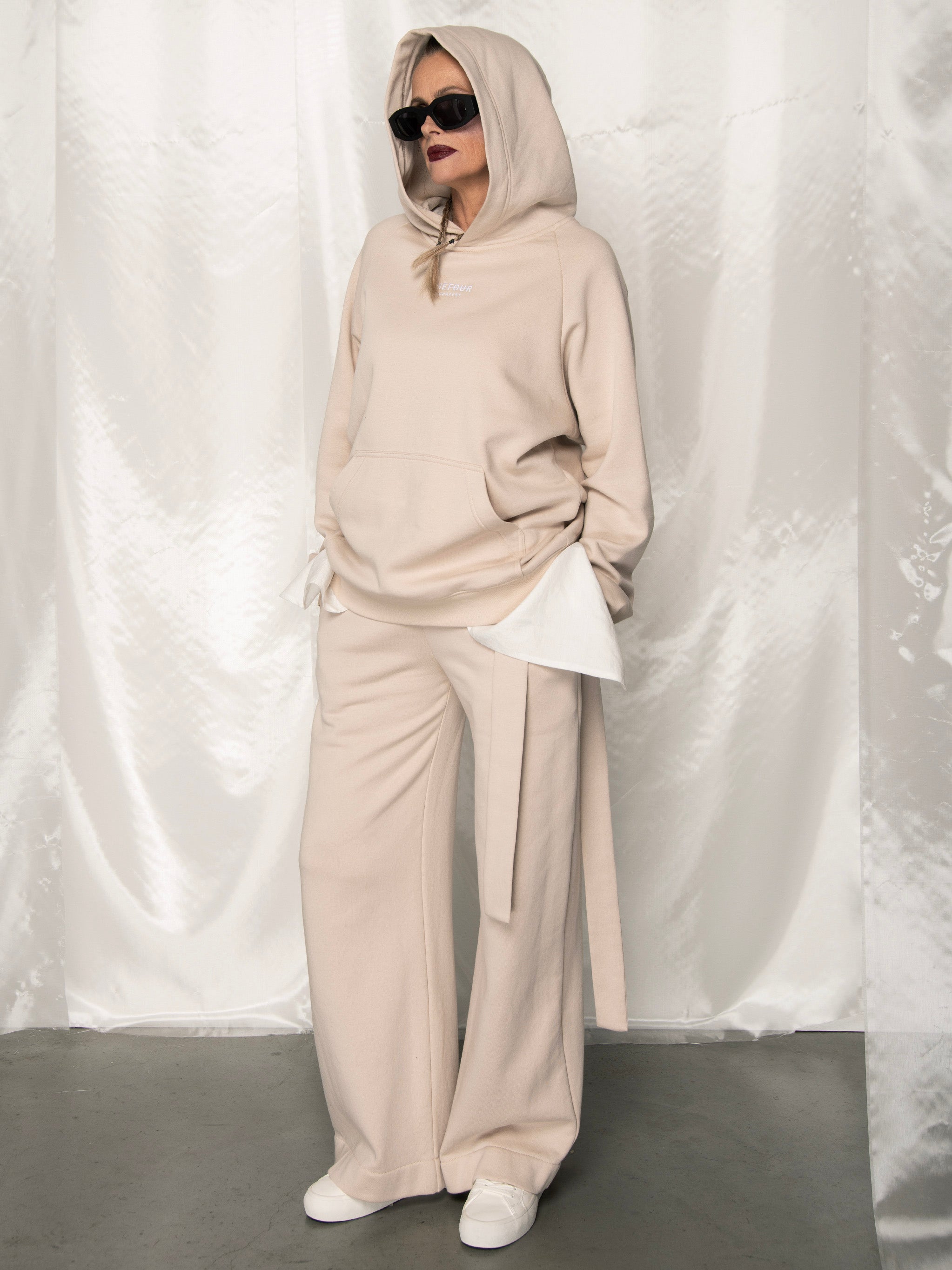 BAND JOGGER PANTS - BEIGE