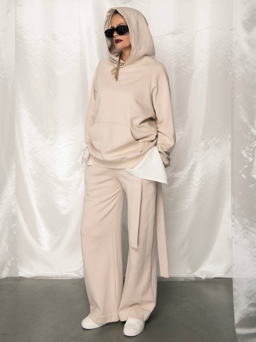 BAND JOGGER PANTS - BEIGE