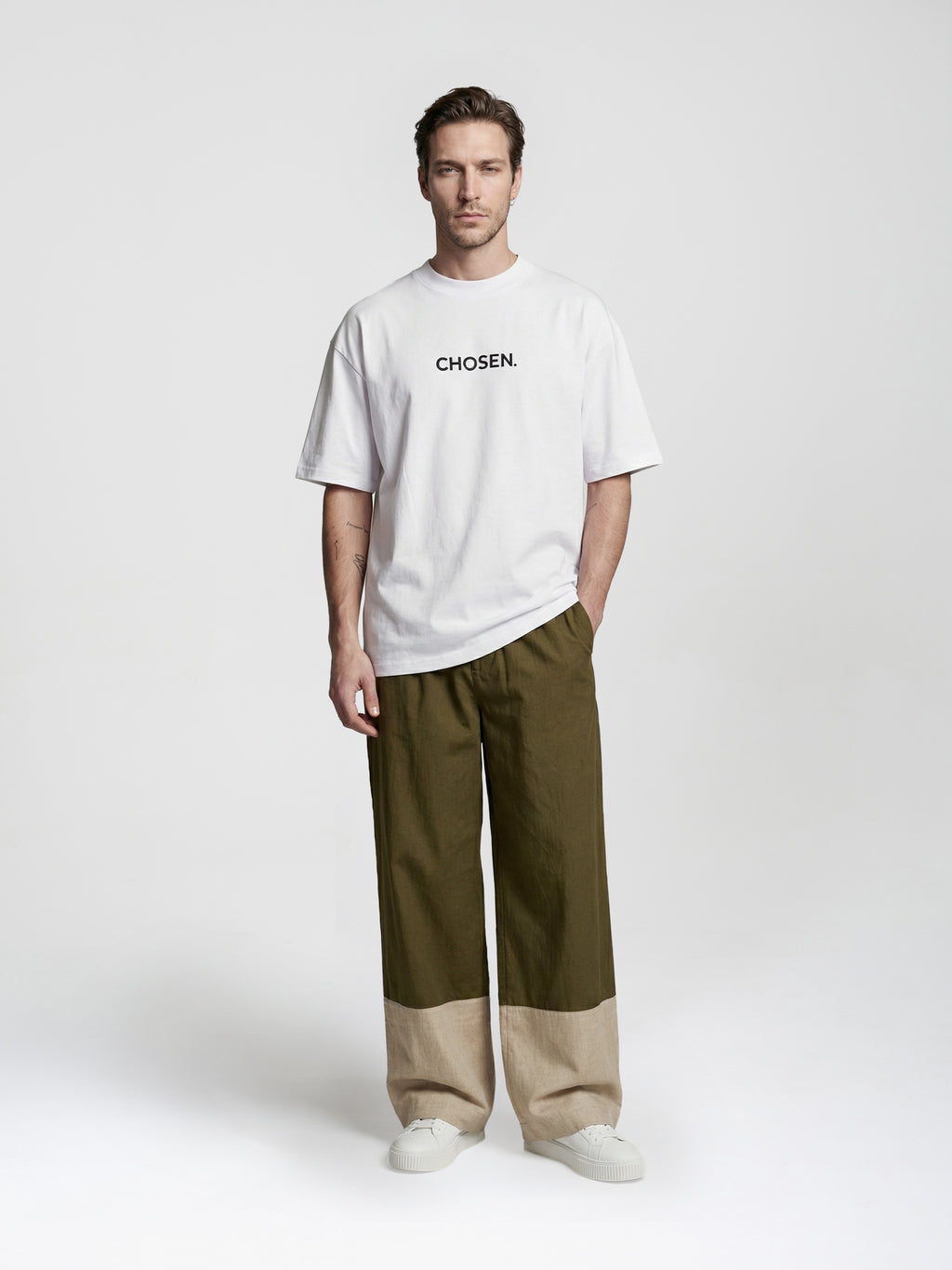 HORIZON PANTS - GREEN TAN