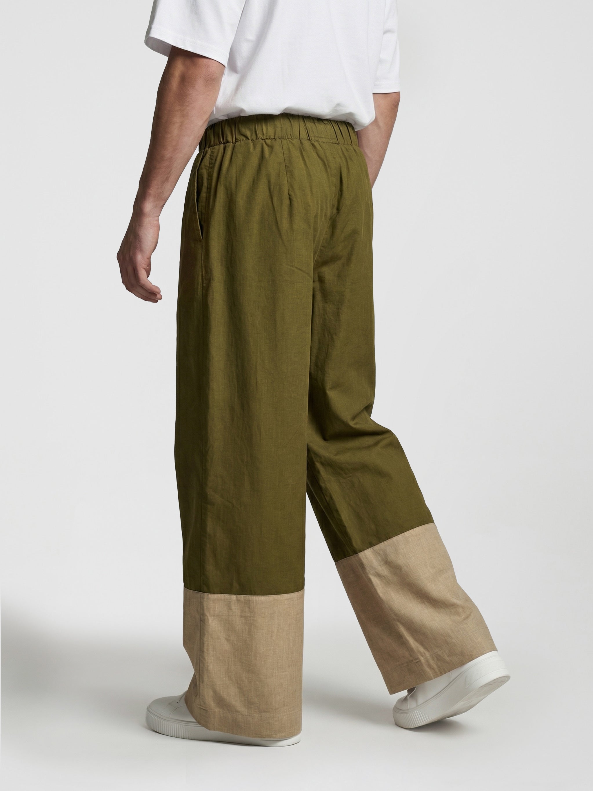 HORIZON PANTS - GREEN TAN
