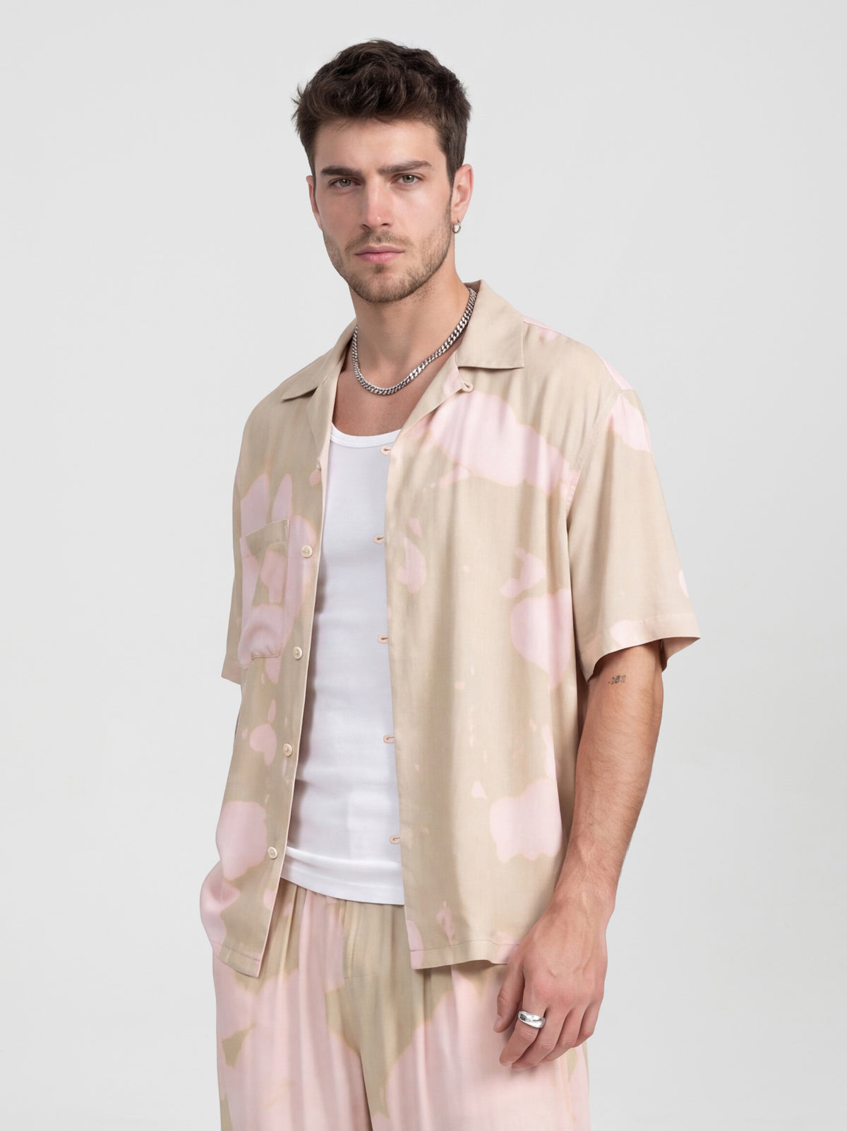 MAISH SHIRT - BEIGE ROSE