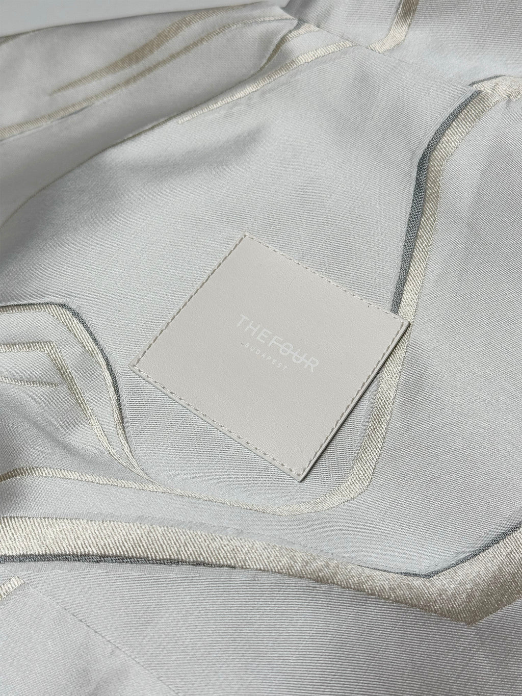 NERA JACKET - JACQUARD-1 WHITE-BEIGE