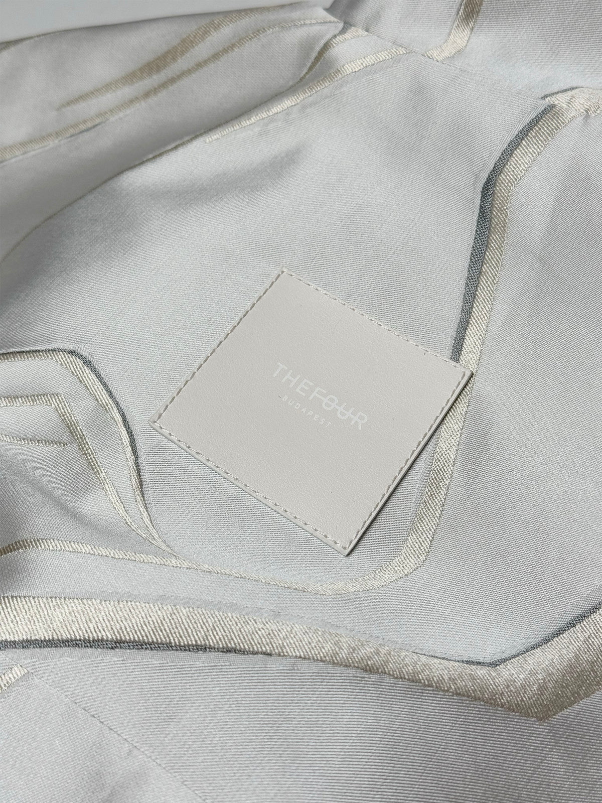 NERA JACKET - JACQUARD-1 WHITE-BEIGE