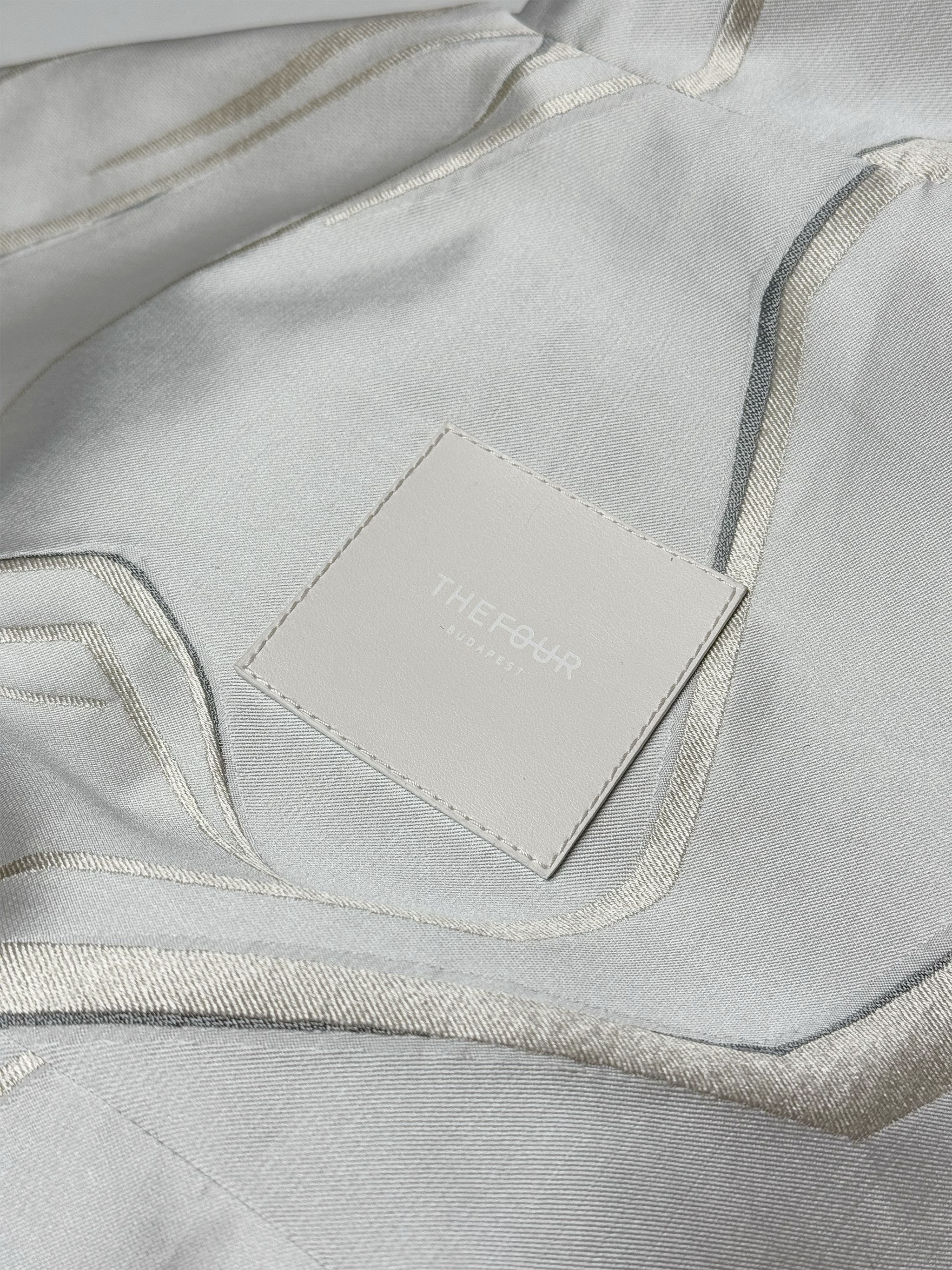 NERA JACKET - JACQUARD-1 WHITE-BEIGE