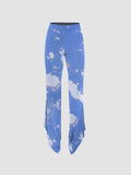 FLO LEGGINGS - CLOUD BLUE
