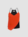 GAIA TOP - THEFOUR RED & BLACK