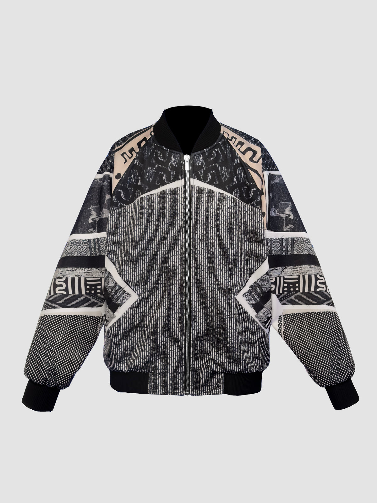 REP ALFA JACKET - BLACK + WHITE