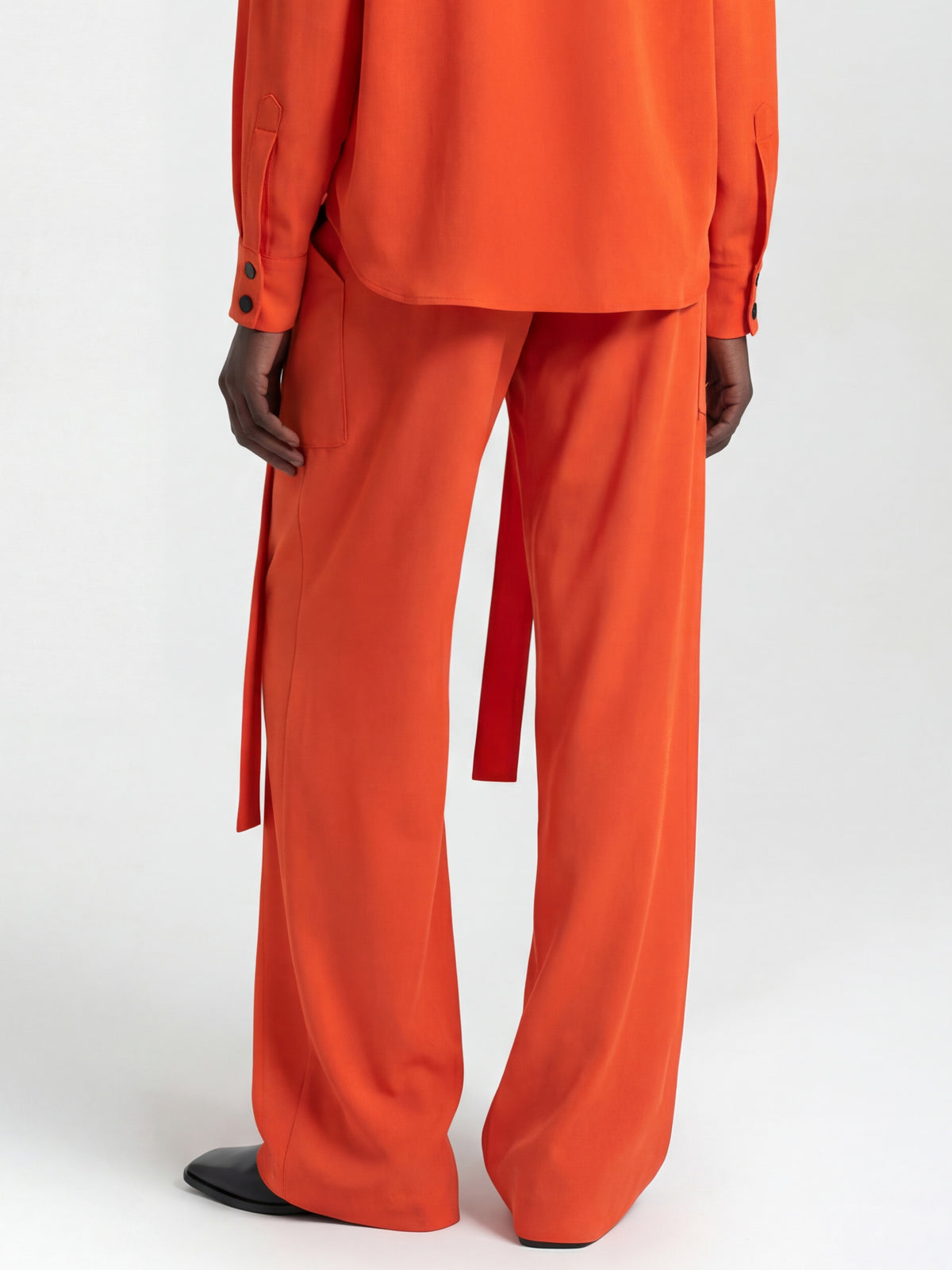 BAND PANTS - VIVID ORANGE