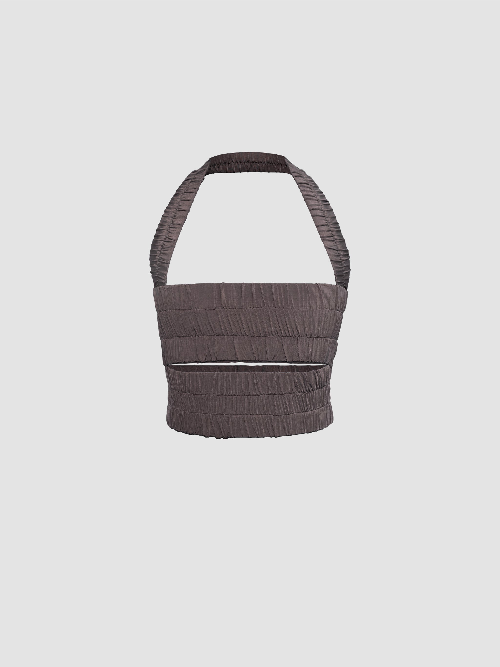 BAND TOP - TAUPE