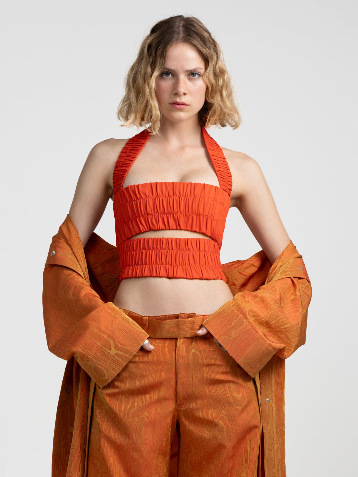 BAND TOP - VIVID ORANGE