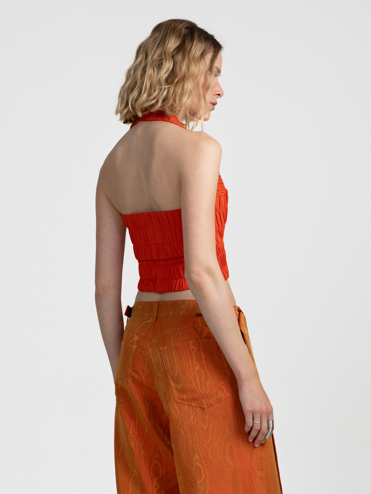 BAND TOP - VIVID ORANGE