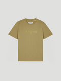 STRONG BASE T-SHIRT - GREEN REFLECTIVE GOLD