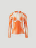CONTOUR TOP - BEIGE ORANGE